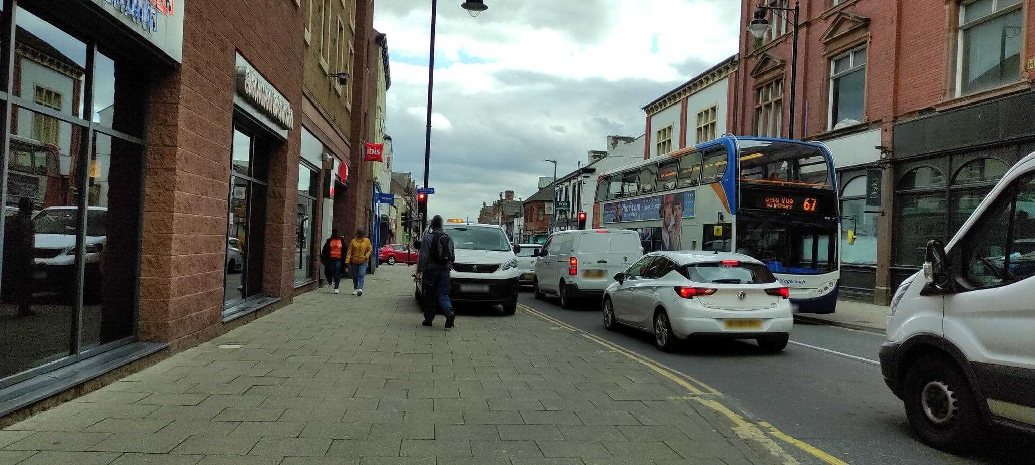 Street view near Ibis Hotel Carlisle, Carlisle — © jethro10 (CC BY-SA · Mapillary)