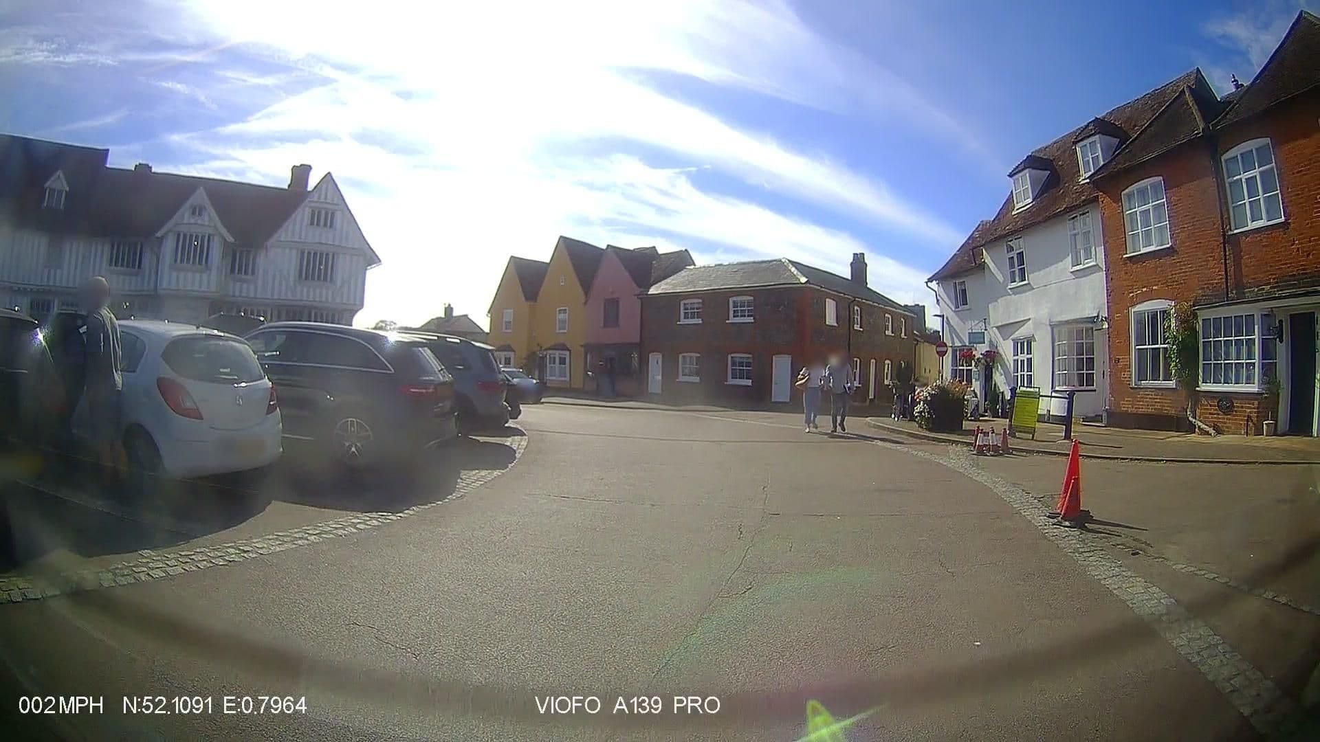 Street view near The Angel Hotel, Lavenham — © IpswichEdits (CC BY-SA · Mapillary)