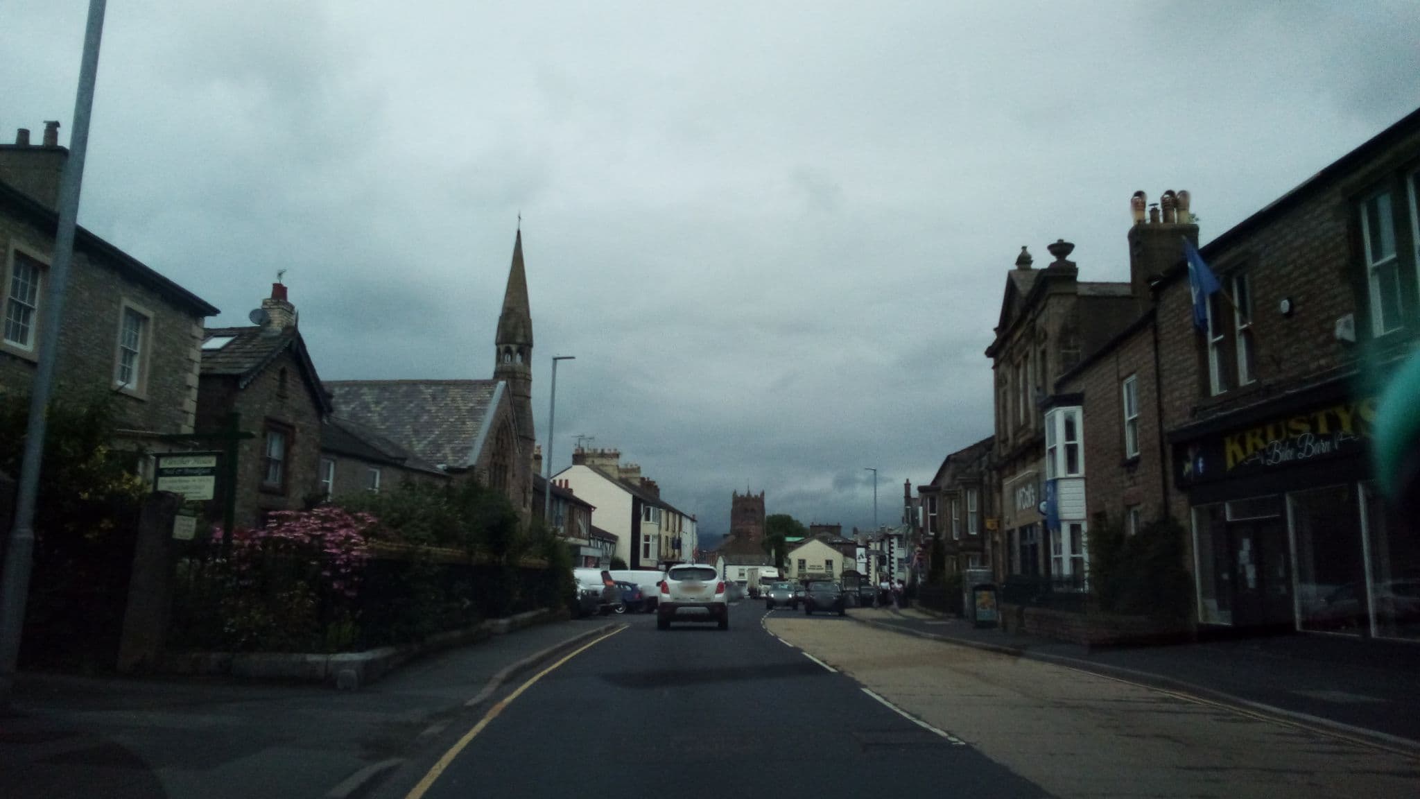 Street view near Kirkby Stephen Hostel, Kirkby Stephen — © mainlymazza (CC BY-SA · Mapillary)