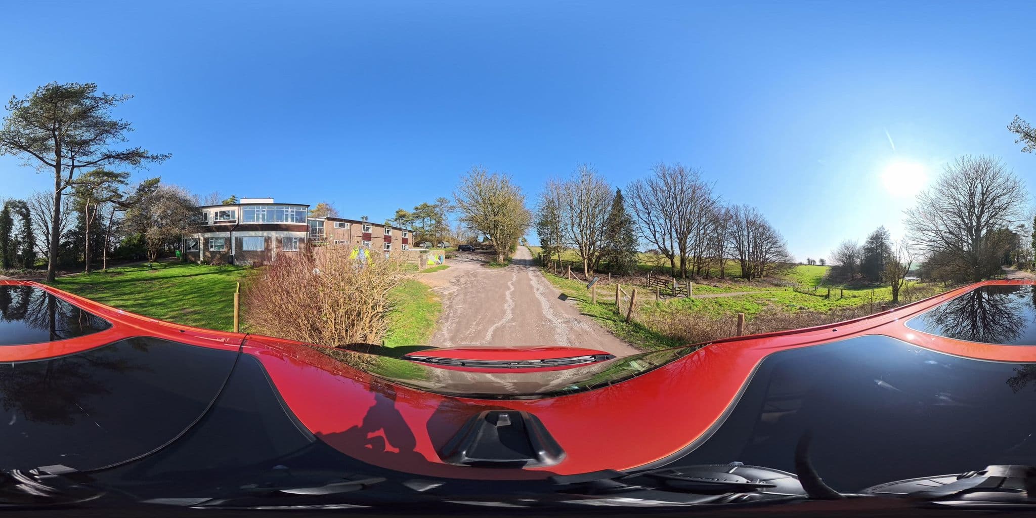 Street view near YHA Truleigh Hill, Steyning — © BlizzardBorn42Car (CC BY-SA · Mapillary)