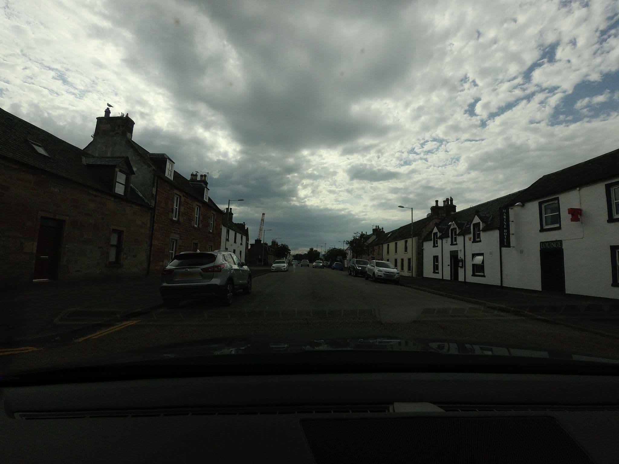 Street view near Marine Hotel, Invergordon — © tallguy (CC BY-SA · Mapillary)