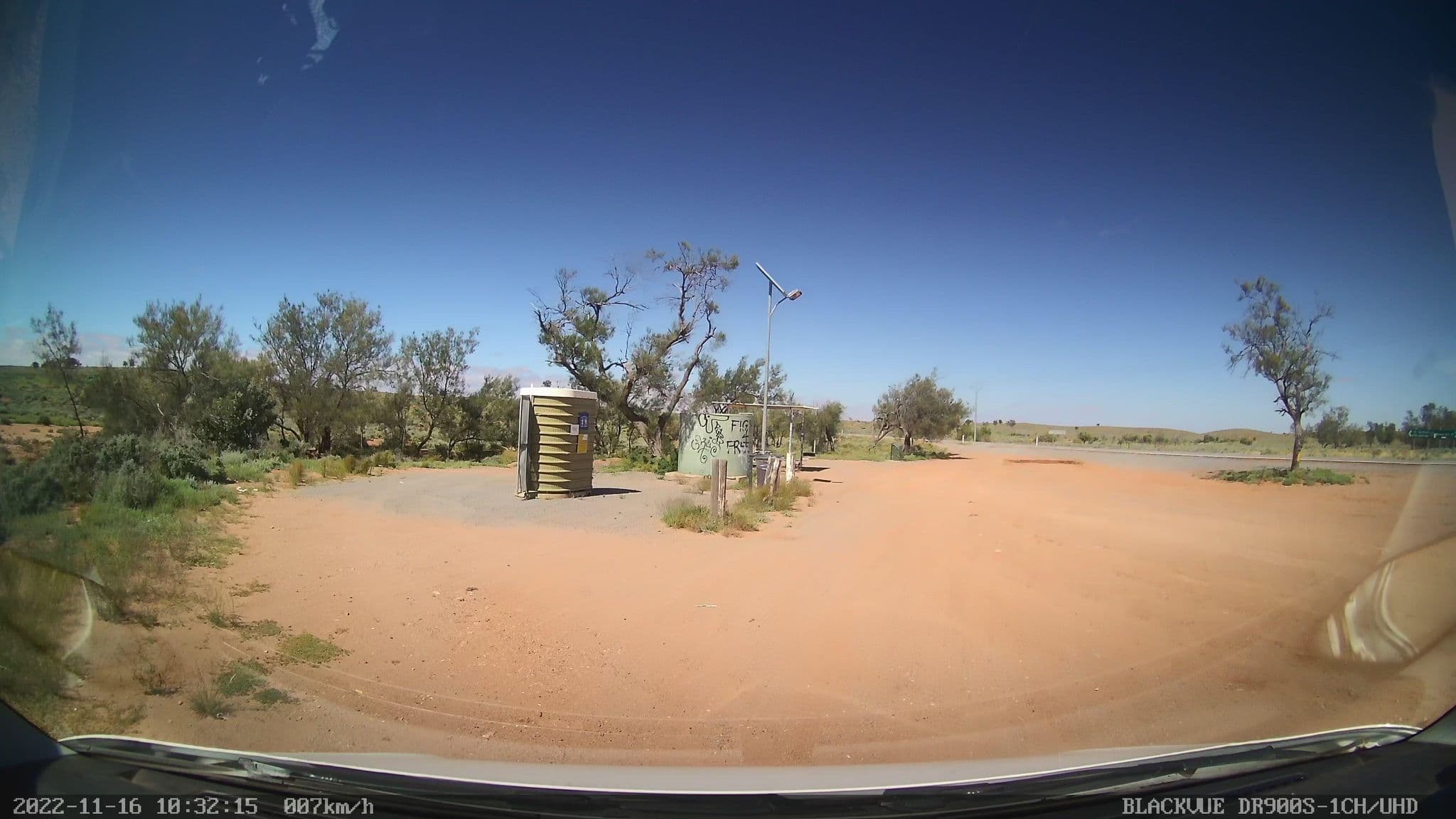 Street view near Thackaringa Rest Area, Broken Hill