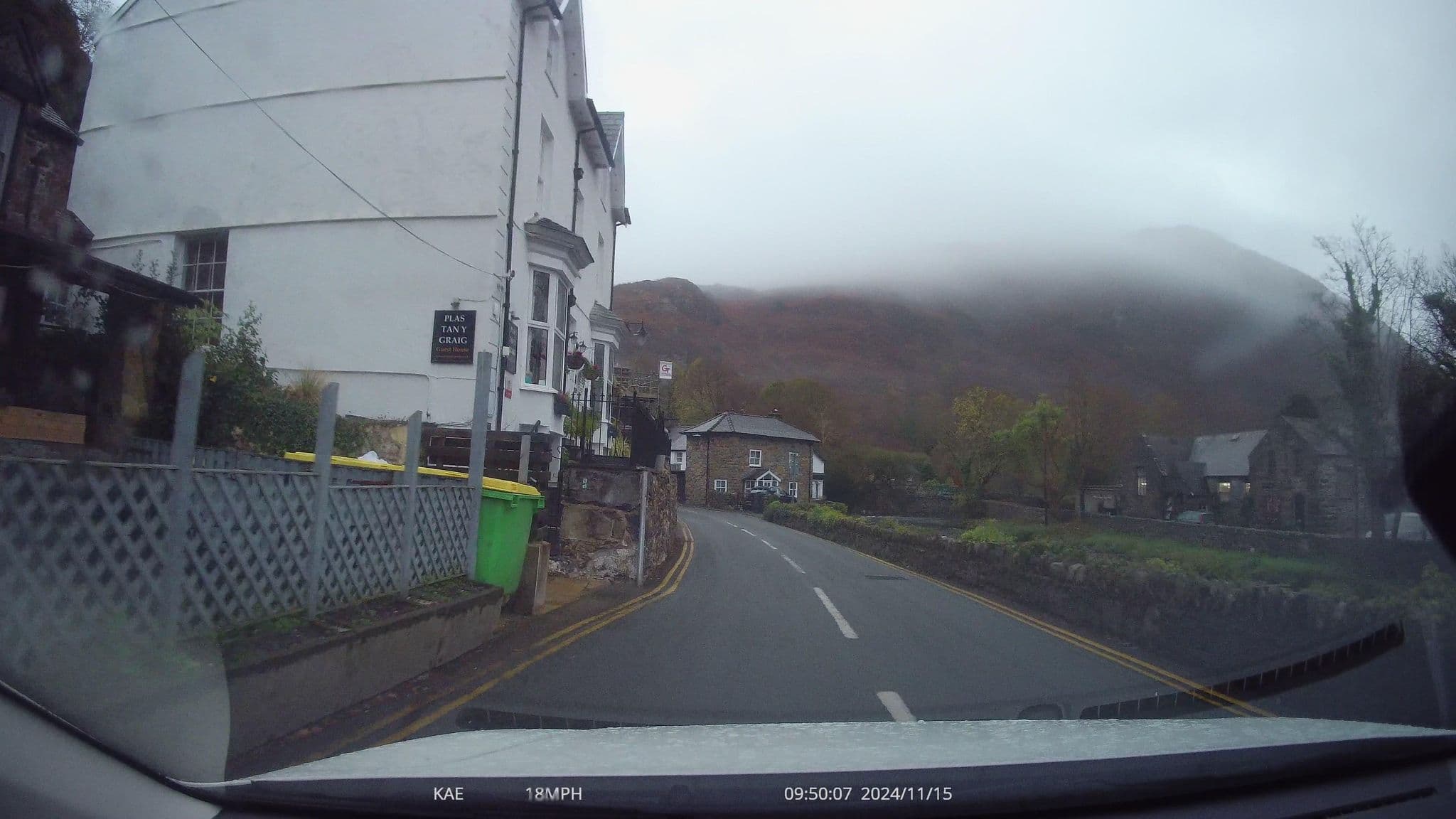 Street view near Plas Tan y Graig, Penrhyndeudraeth — © lamaar639 (CC BY-SA · Mapillary)