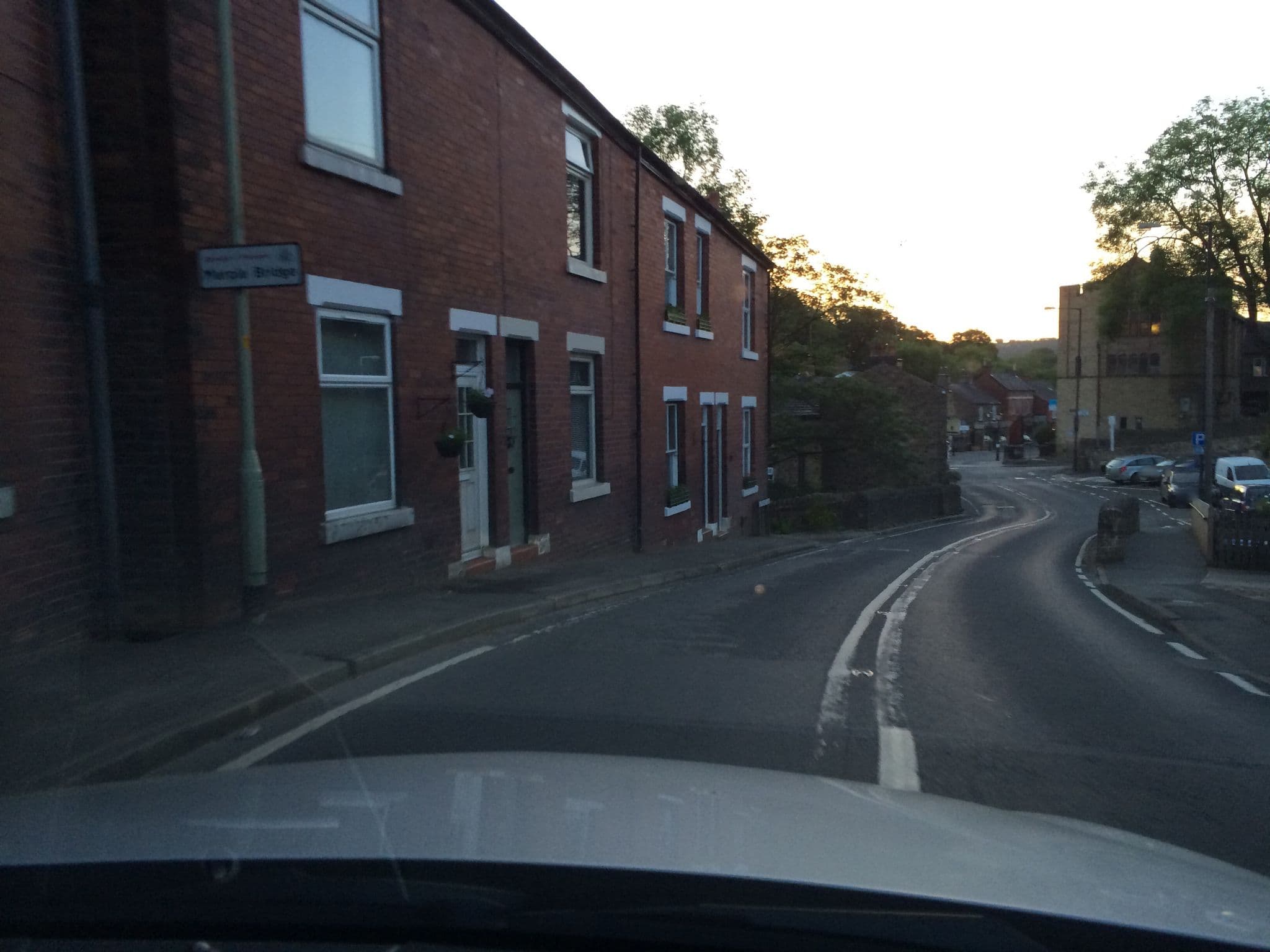 Street view near Forge Bank Mill, Marple — © julianlb (CC BY-SA · Mapillary)