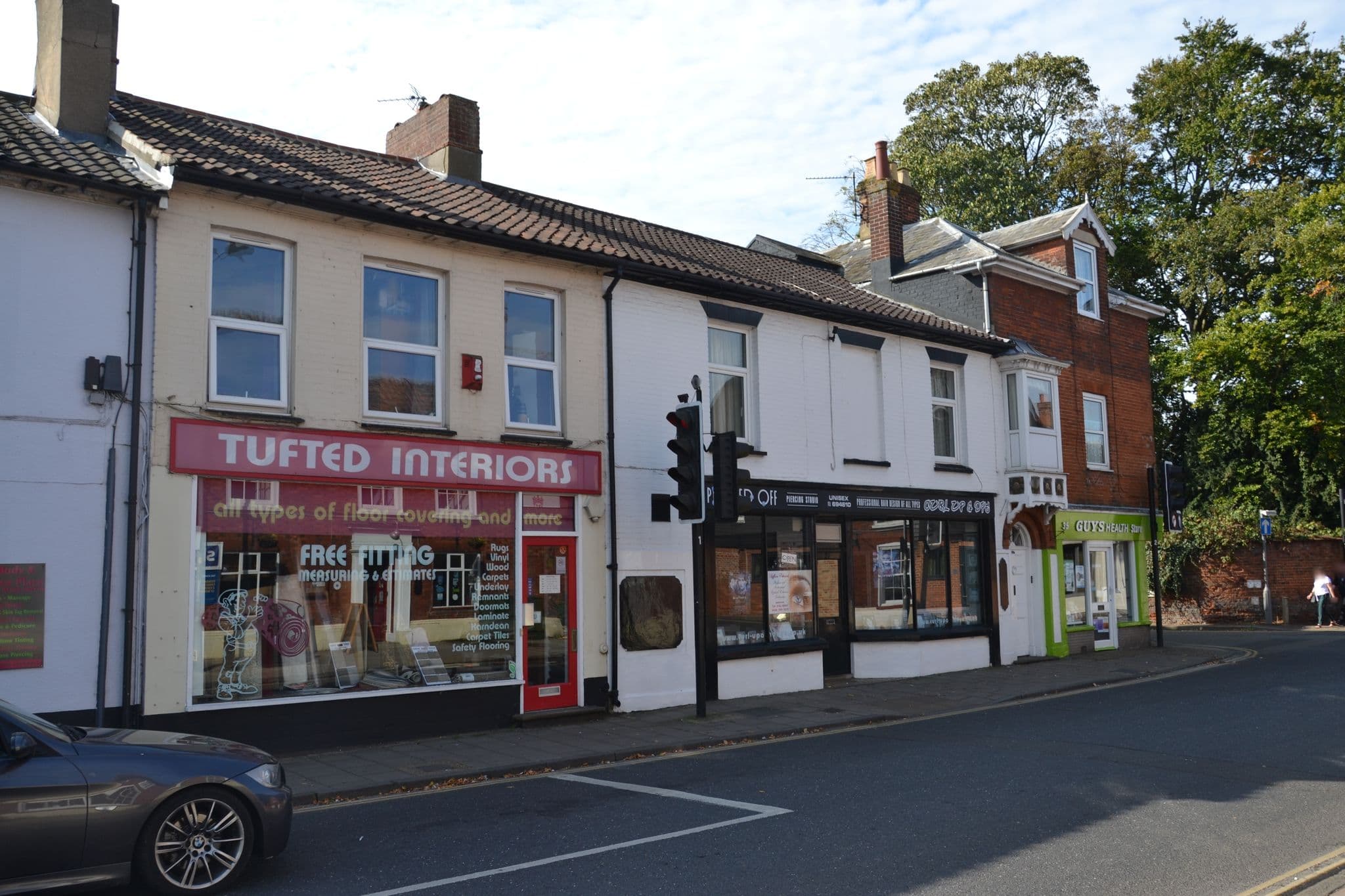 Street view near King's Head Hotel, East Dereham — © rjw62 (CC BY-SA · Mapillary)