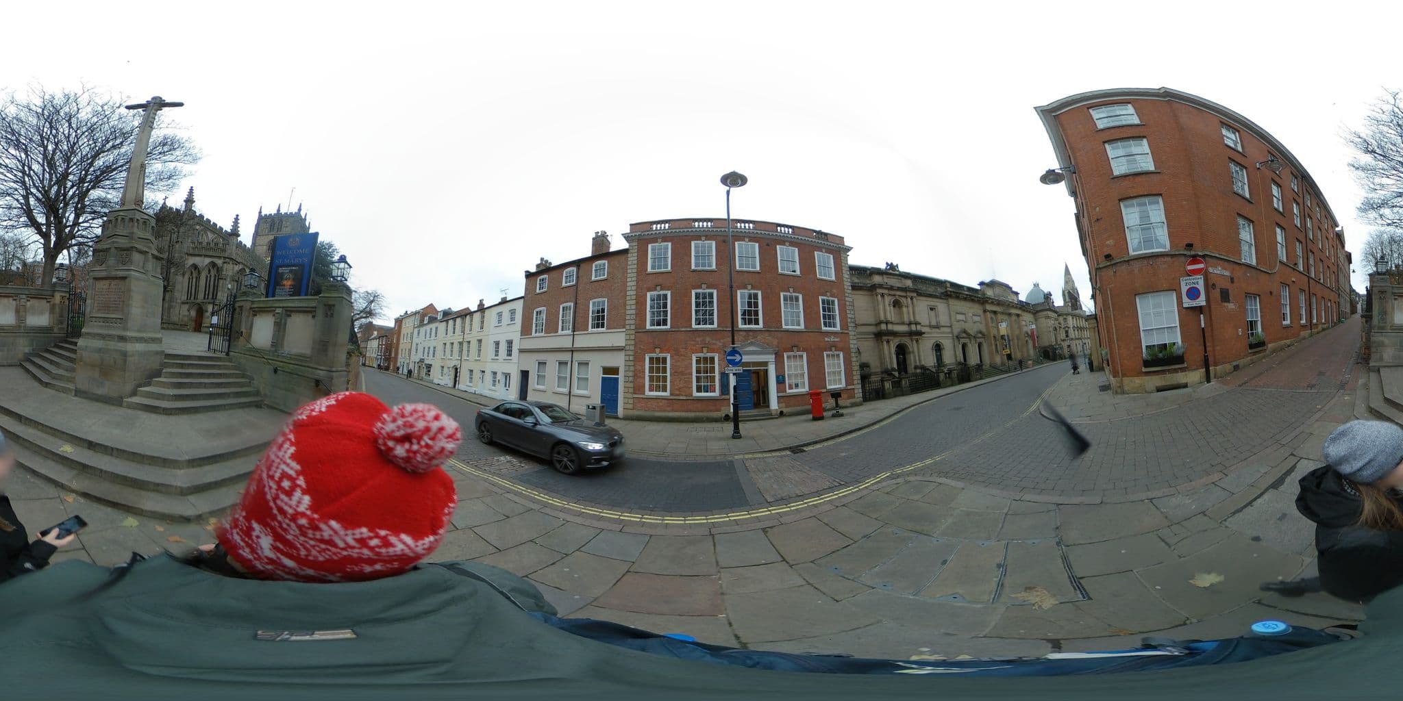 Street view near Lace Market Hotel, Nottingham — © vlivyur (CC BY-SA · Mapillary)