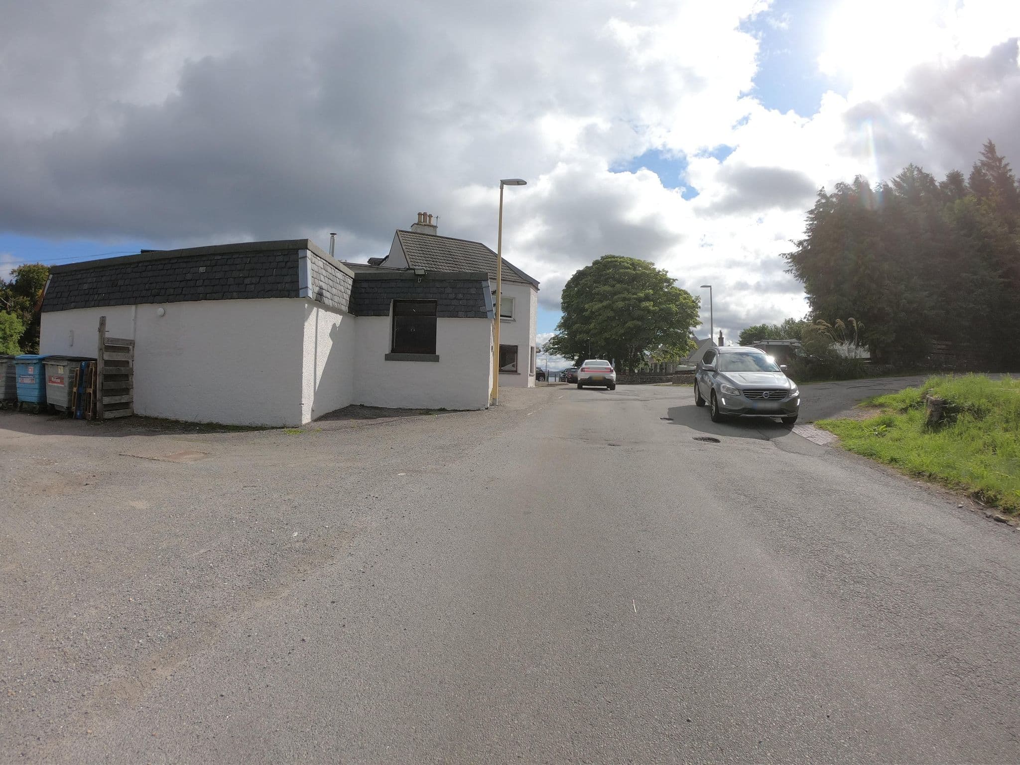 Street view near Broadford Hotel, Portree