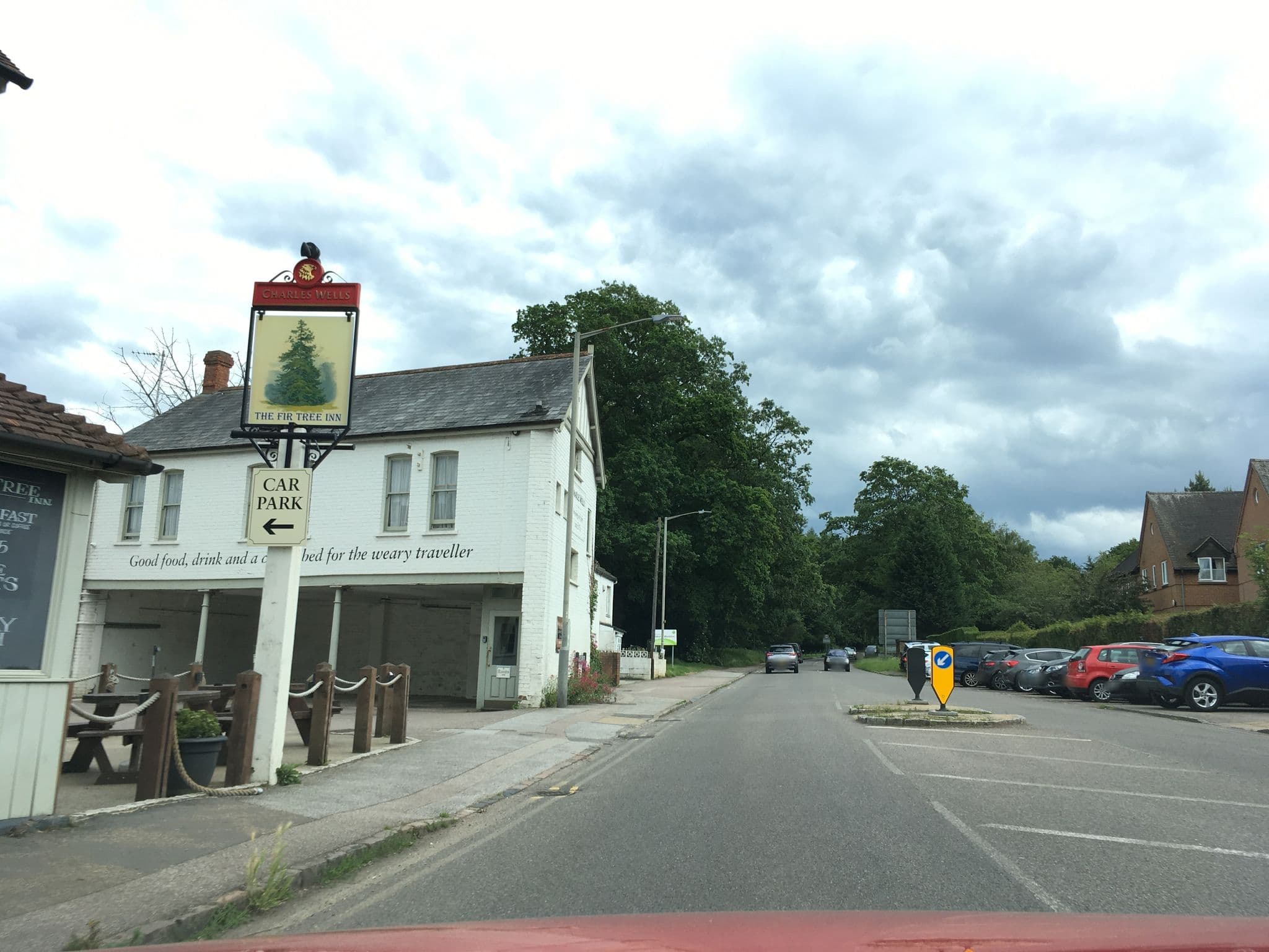 Street view near The Fir Tree Inn, Woburn Sands — © southglos (CC BY-SA · Mapillary)