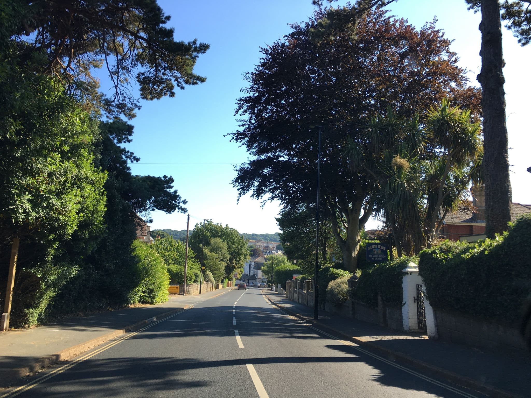 Street view near Mount House, Shanklin — © onthewight (CC BY-SA · Mapillary)