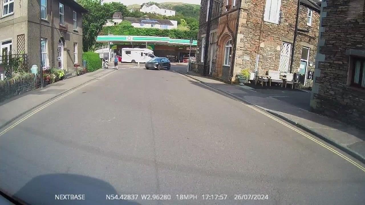Street view near Rothay House, Ambleside — © OrangeHurst97 (CC BY-SA · Mapillary)