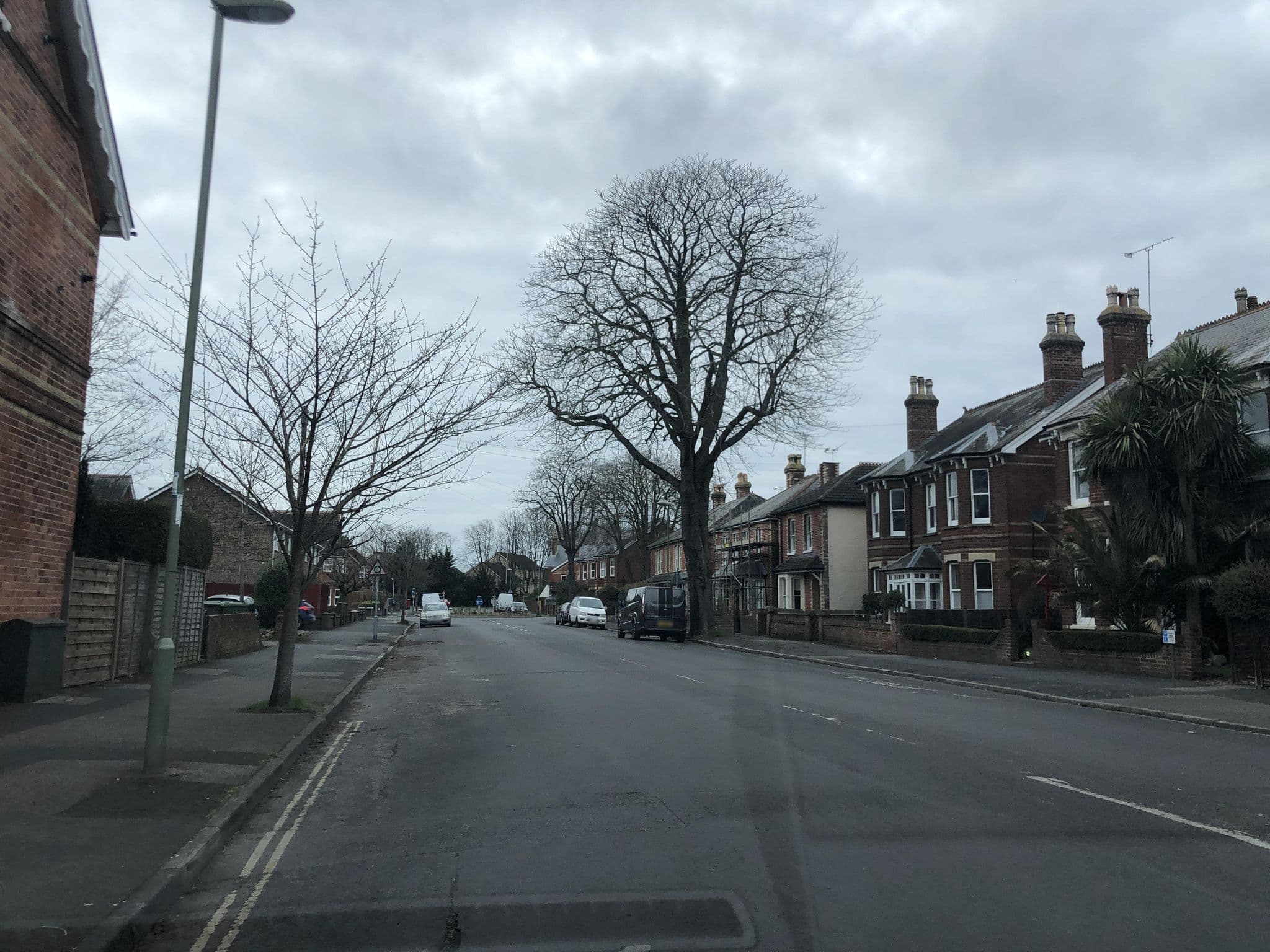 Street view near Netley House, Farnborough — © laye (CC BY-SA · Mapillary)