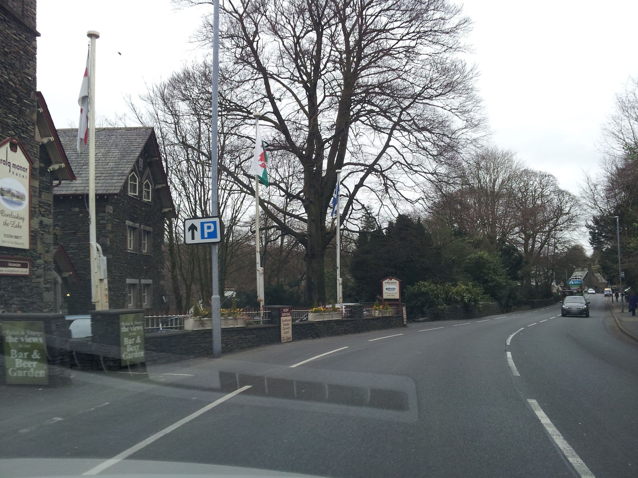 Street view near Craig Manor Hotel, Windermere