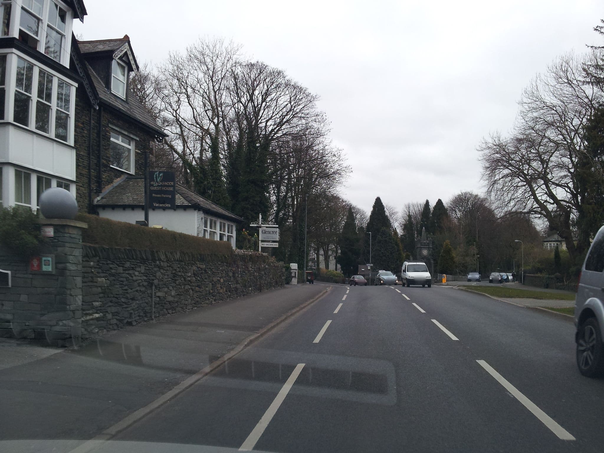 Street view near Glencree, Windermere