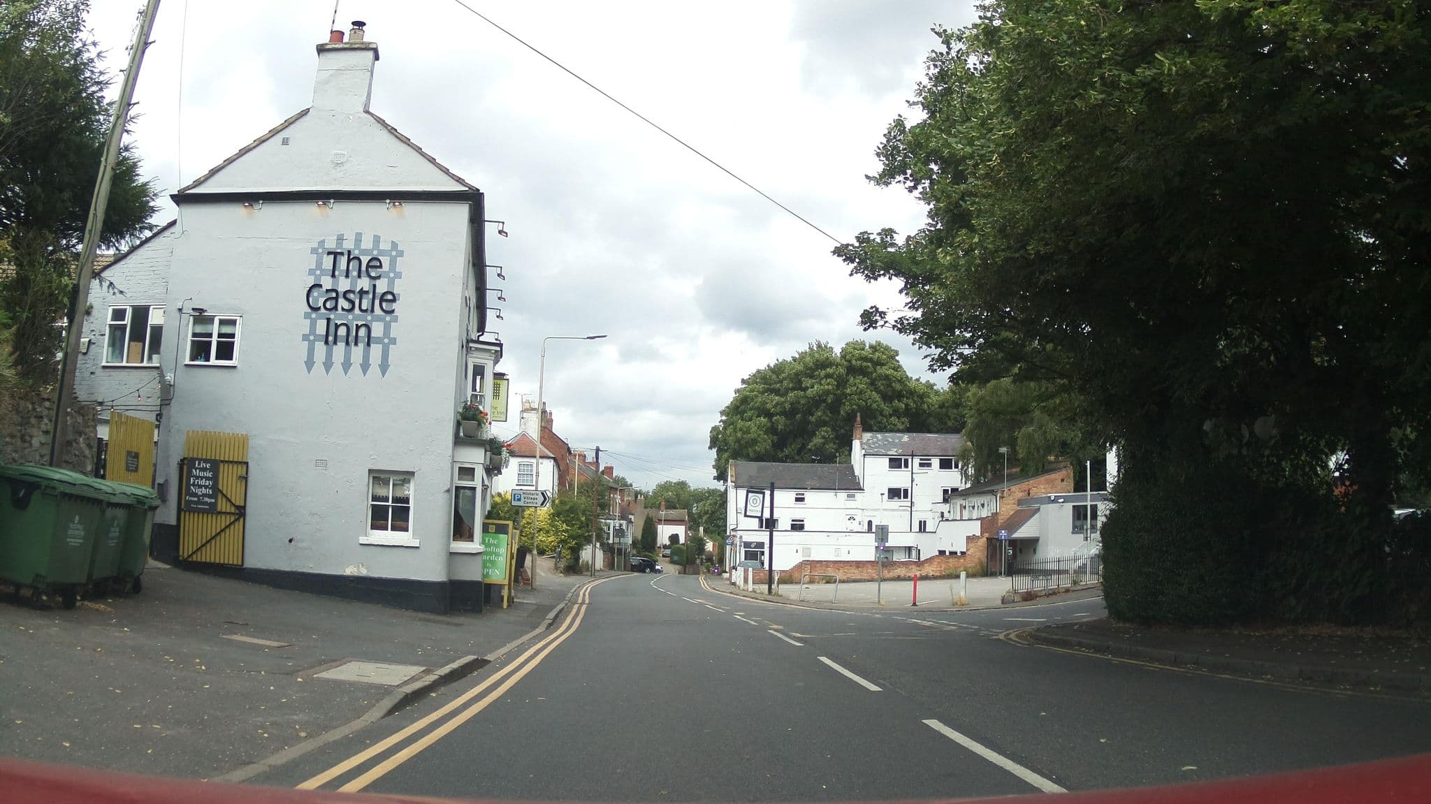 Street view near Castletown House B&B, Castle Donington — © southglos (CC BY-SA · Mapillary)