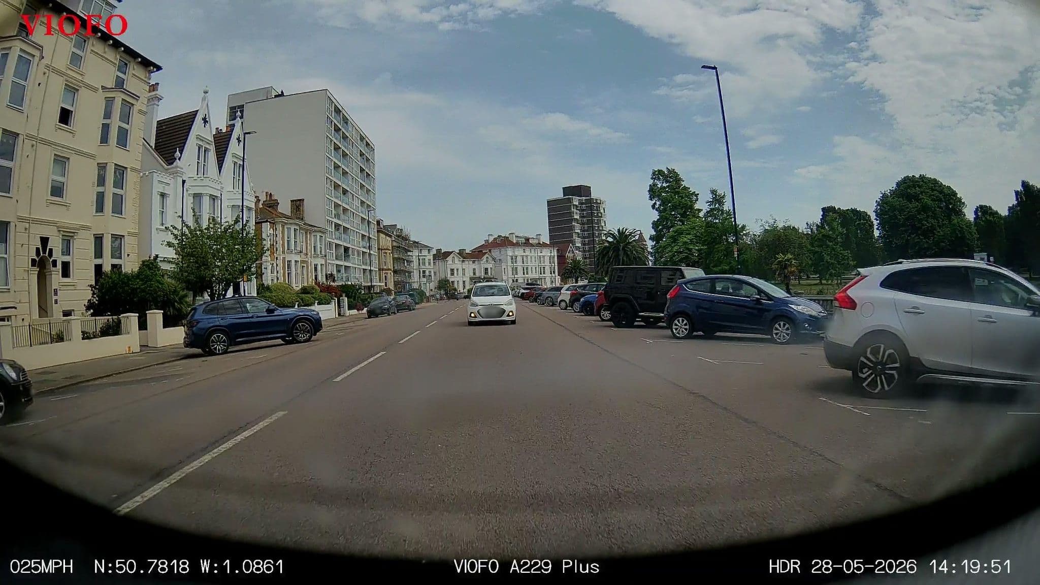 Street view near Palm Hotel, Southsea — © RyanBush (CC BY-SA · Mapillary)