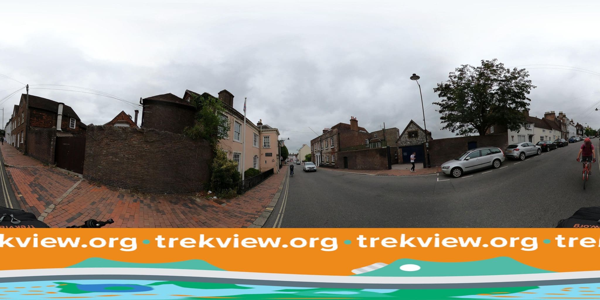 Street view near The Shelleys, Lewes — © trekviewed (CC BY-SA · Mapillary)