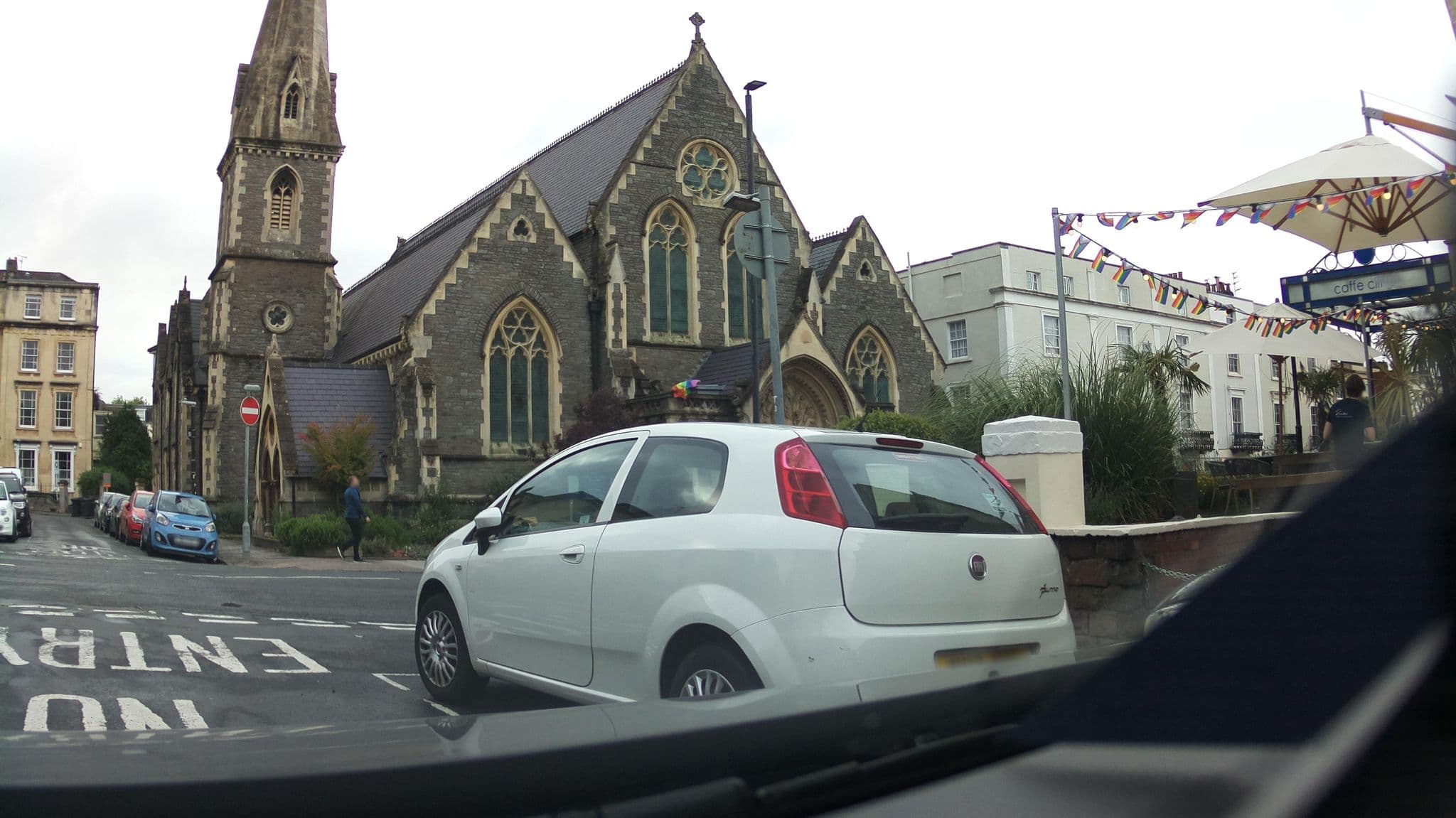 Street view near The Clifton, Bristol