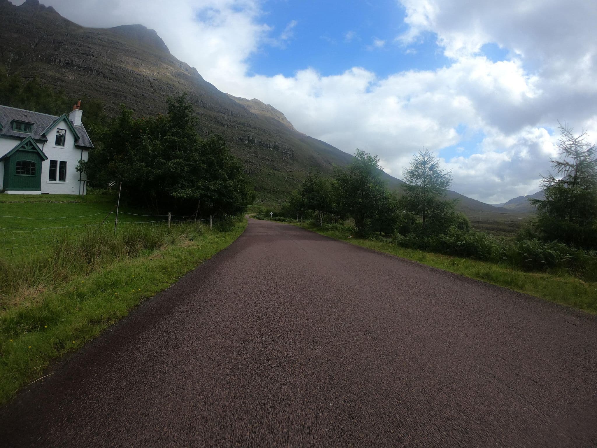 Street view near Glen Cottage, Ullapool