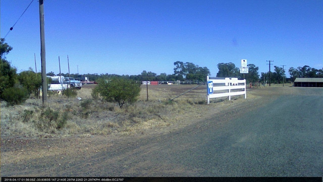 Street view near West Wyalong Showgrounds, West Wyalong — © bob3bob3 (CC BY-SA · Mapillary)