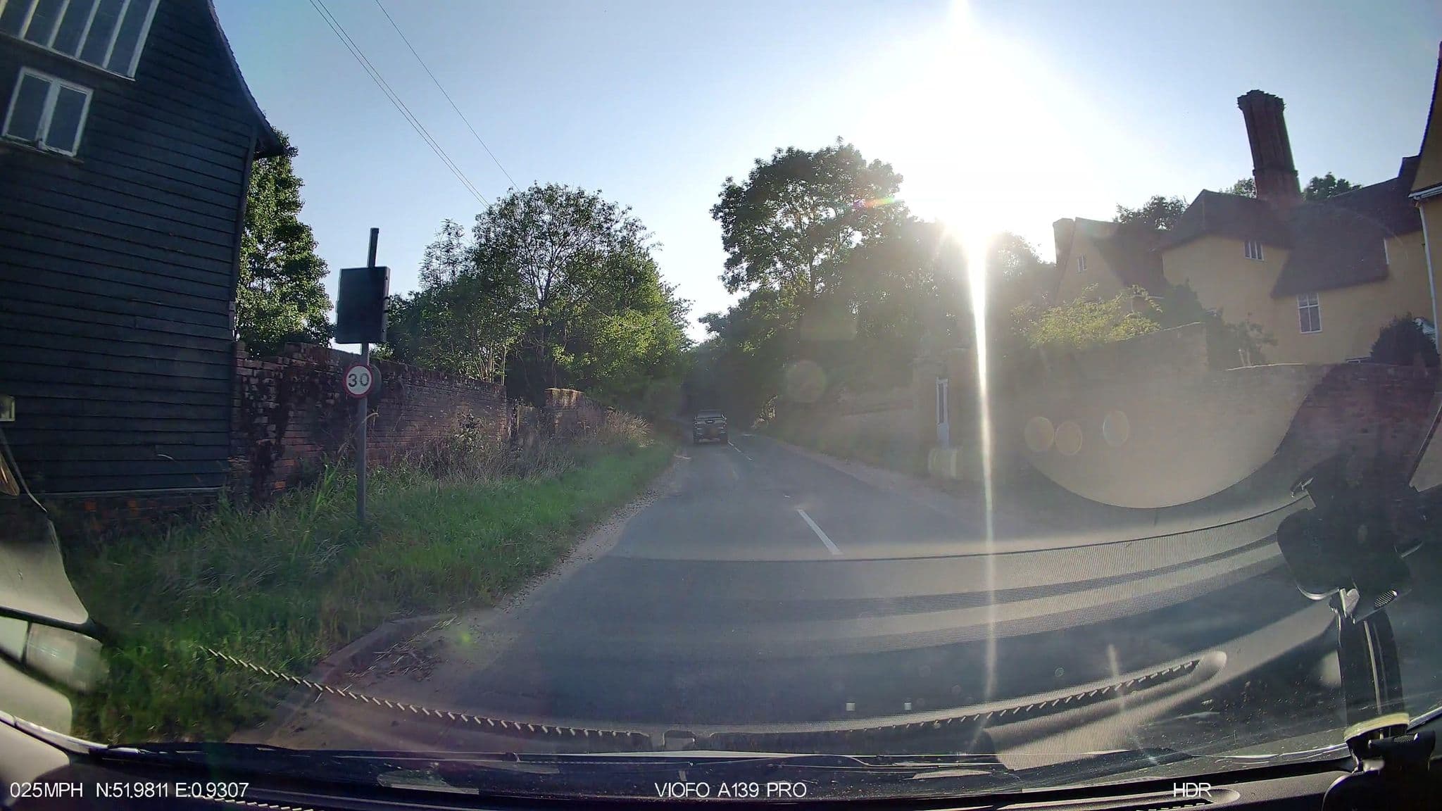 Street view near Thorington Hall, Boxted — © IpswichEdits (CC BY-SA · Mapillary)