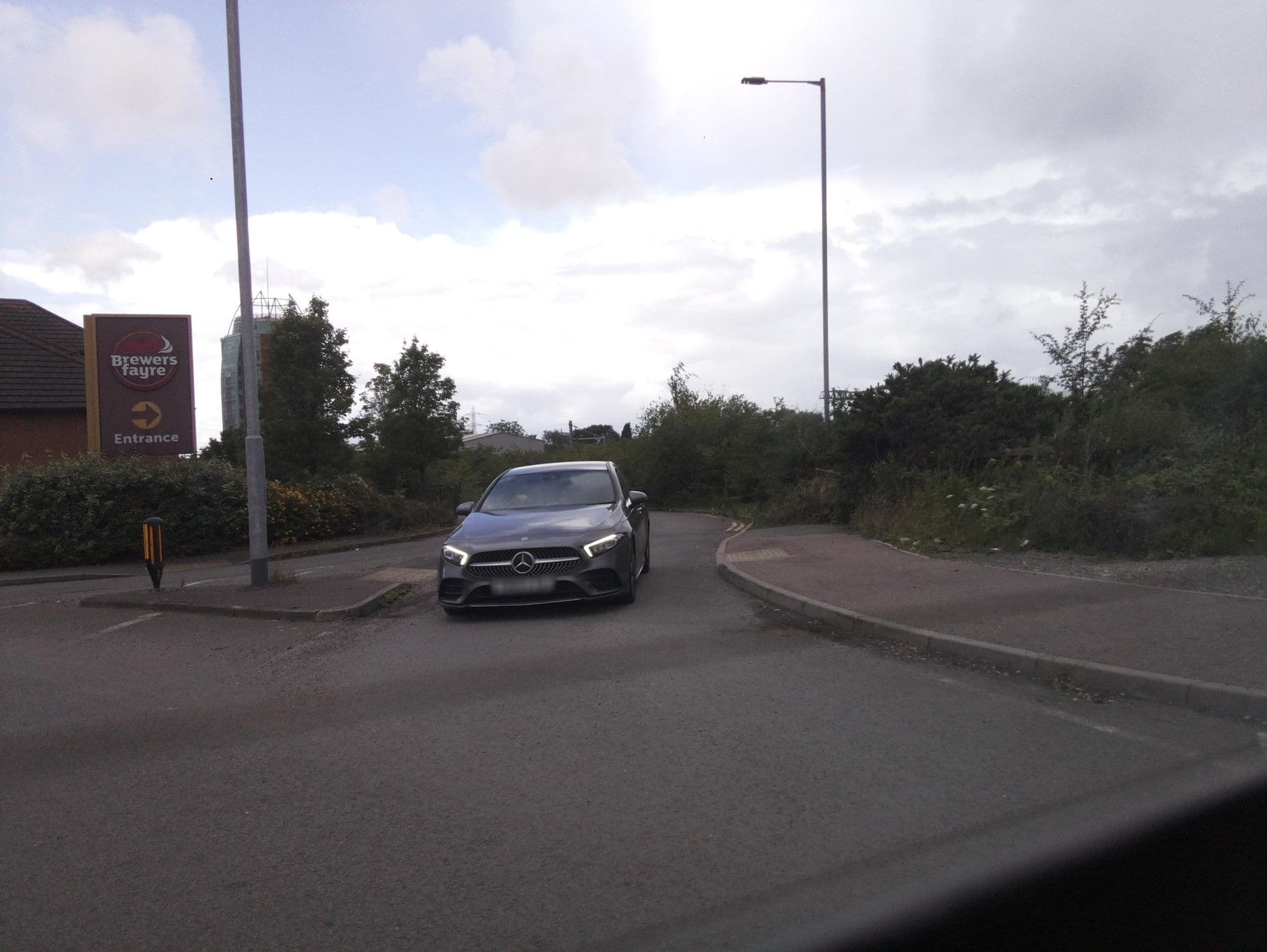 Street view near Premier Inn, Great Wyrley — © southglos (CC BY-SA · Mapillary)