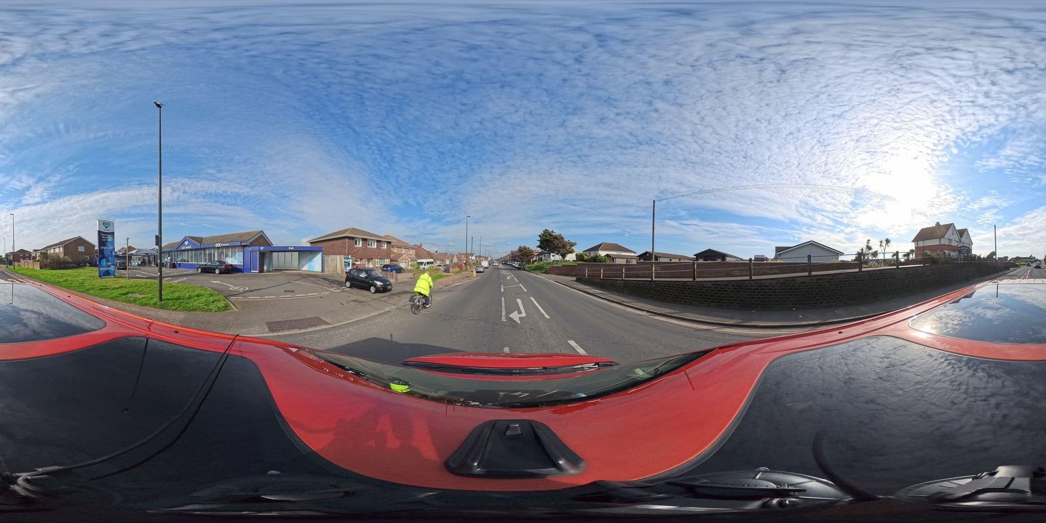 Street view near Beach Park, Lancing — © BlizzardBorn42Car (CC BY-SA · Mapillary)