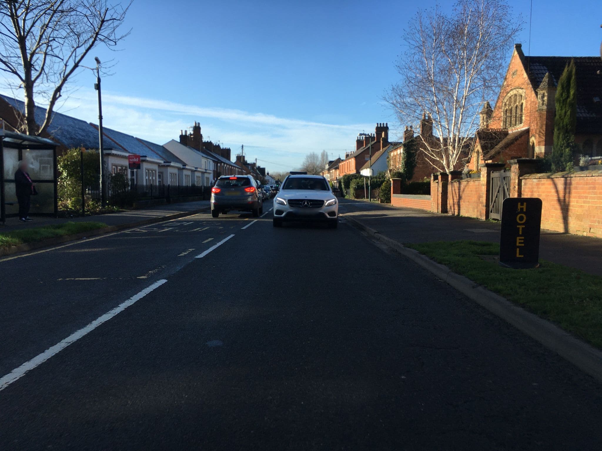 Street view near Stratford Limes Hotel, Stratford-upon-Avon — © southglos (CC BY-SA · Mapillary)