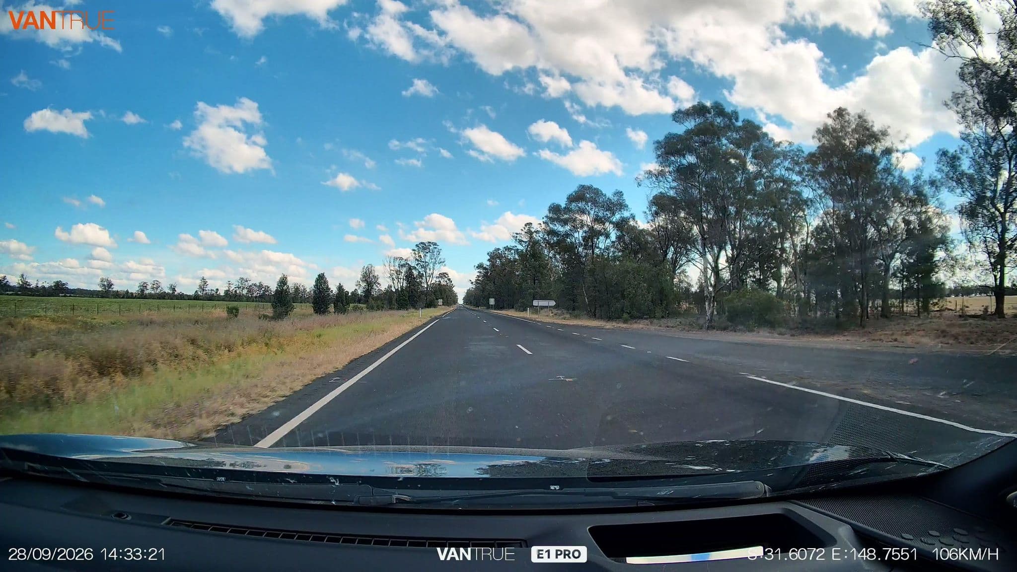 Street view near Bulga Creek Rest Area, Gilgandra — © davidar (CC BY-SA · Mapillary)