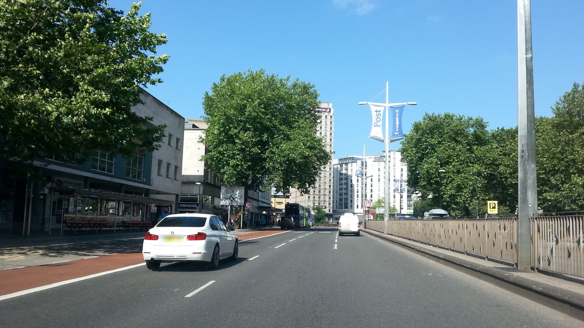 Street view near Hampton by Hilton Bristol City Centre, Bristol