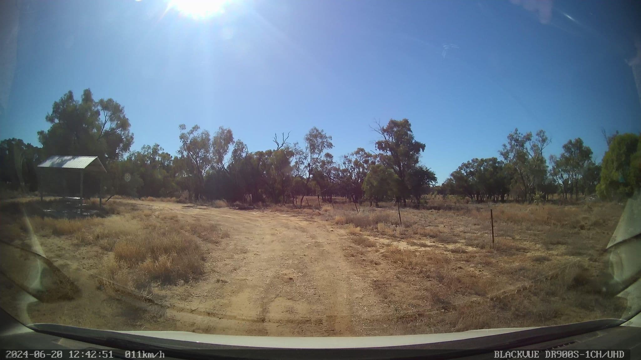 Street view near 12 Mile Dam Rest Area, Longreach — © bob3bob3 (CC BY-SA · Mapillary)