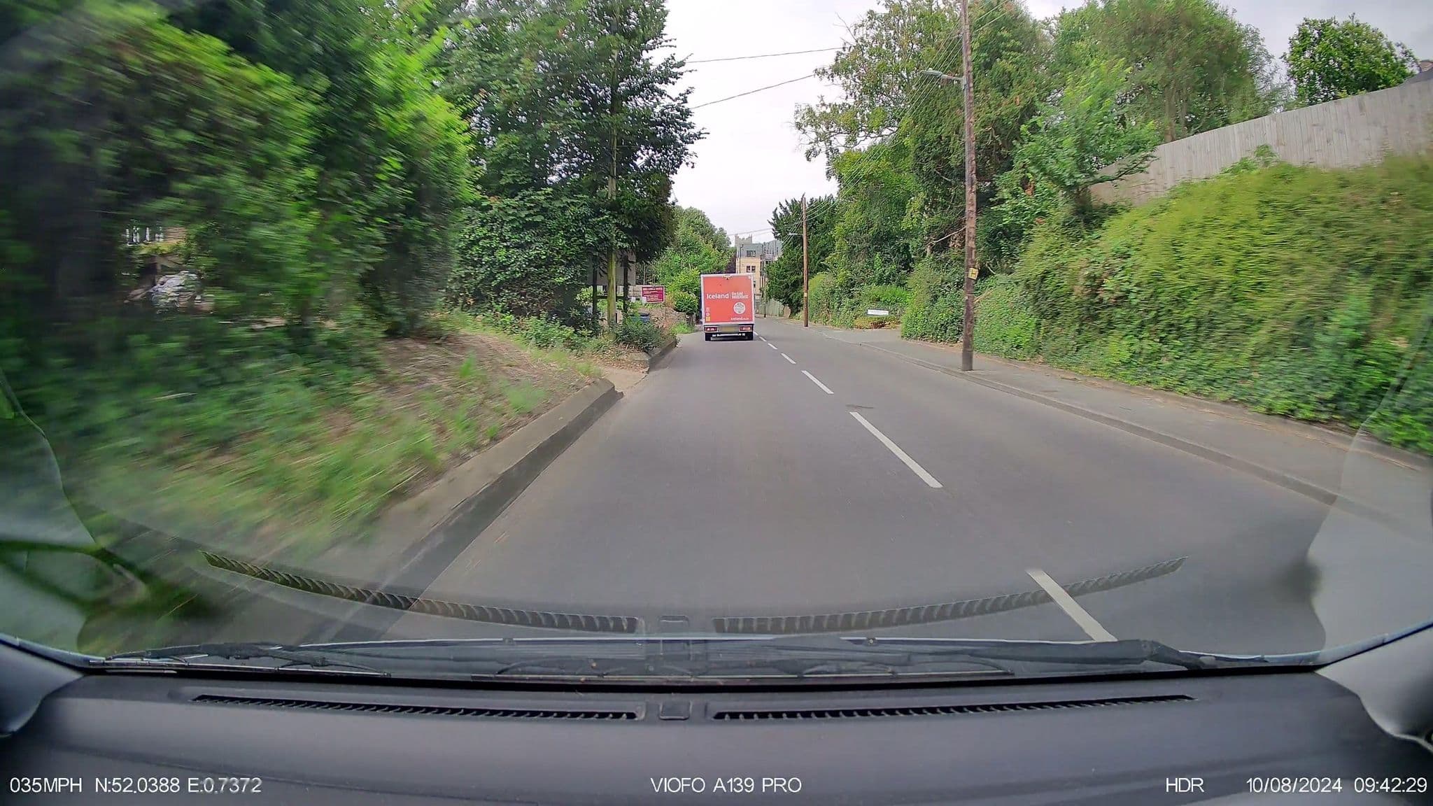 Street view near Hill Lodge Hotel, Sudbury — © IpswichEdits (CC BY-SA · Mapillary)