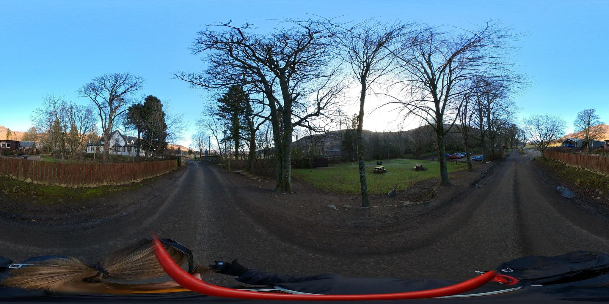 Street view near Old Mill Lodge, Kirriemuir — © MattWithHuskies (CC BY-SA · Mapillary)