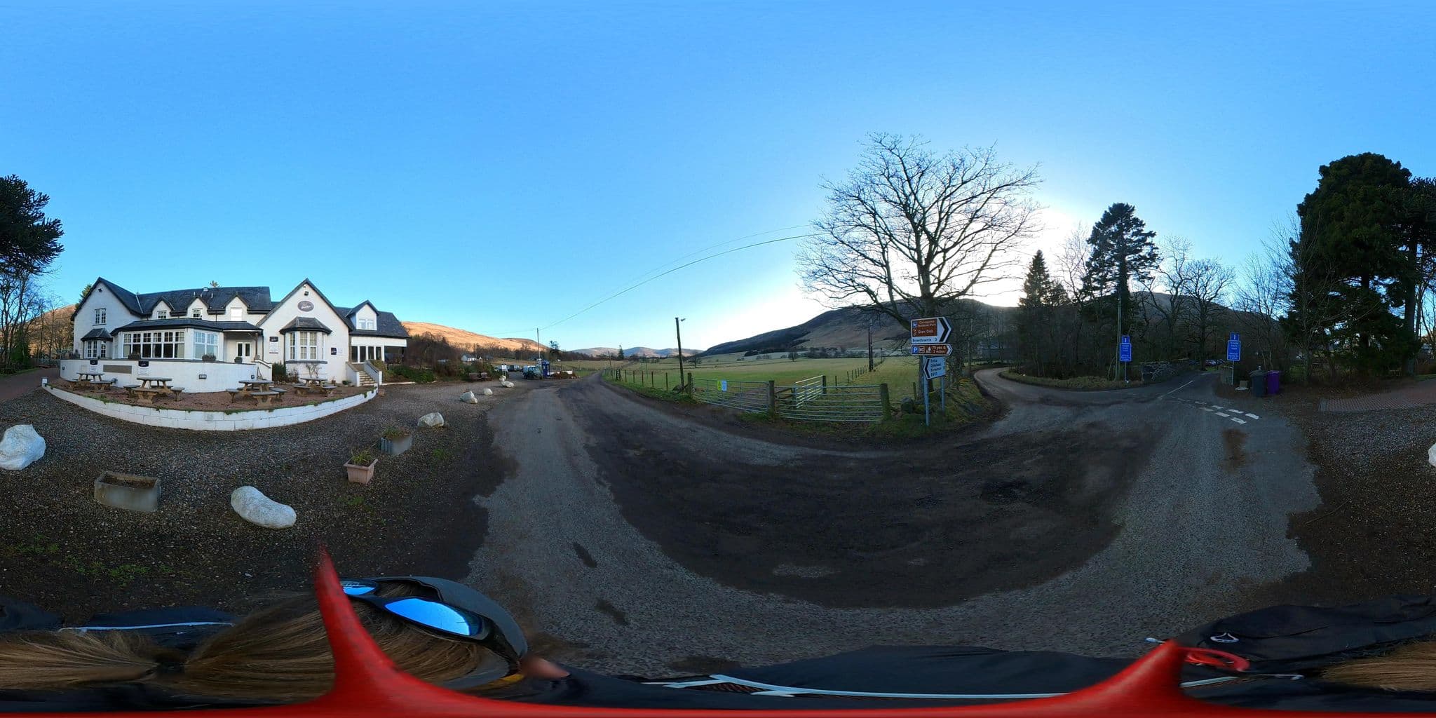 Street view near Glen Clova Hotel, Kirriemuir — © MattWithHuskies (CC BY-SA · Mapillary)