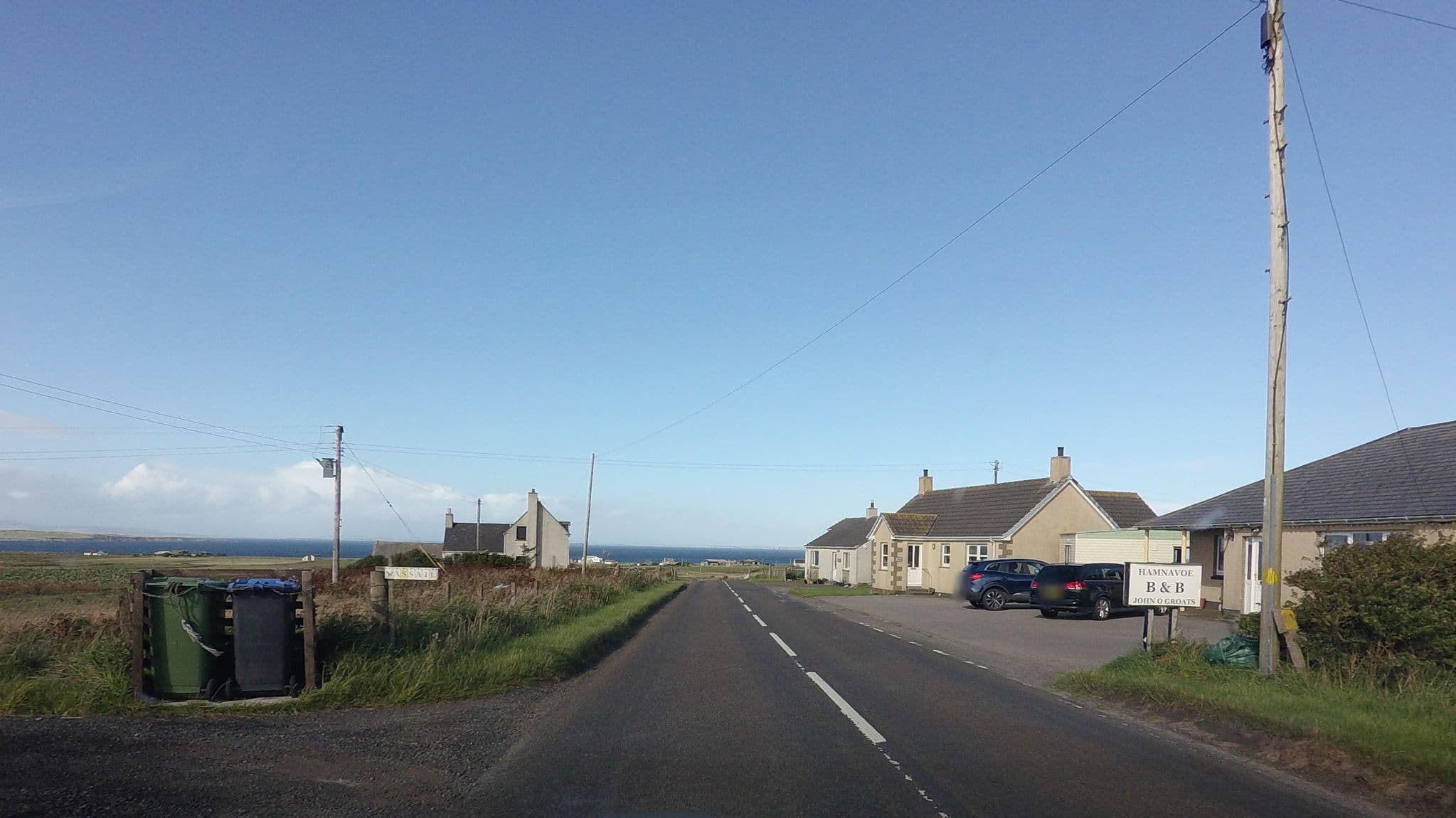 Street view near Hamnavoe, Wick — © hobgoblin (CC BY-SA · Mapillary)
