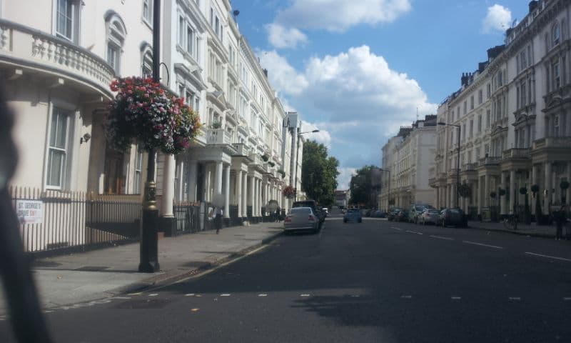 Street view near The 29 London, Pimlico — © paulbiv (CC BY-SA · Mapillary)