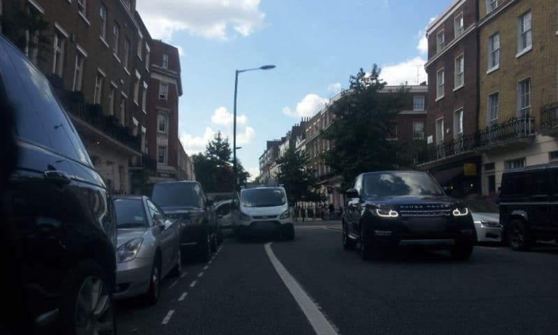 Street view near Astors Belgravia, Pimlico — © paulbiv (CC BY-SA · Mapillary)
