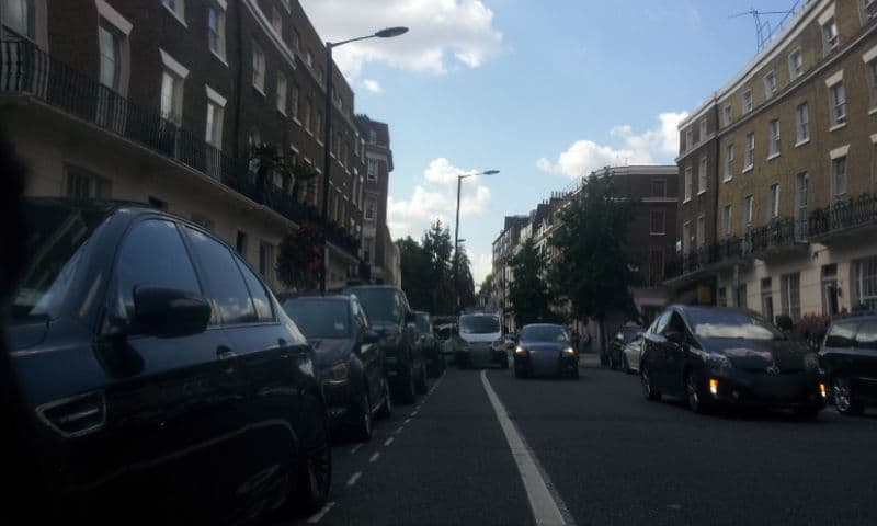 Street view near Belgravia Rooms, Pimlico — © paulbiv (CC BY-SA · Mapillary)