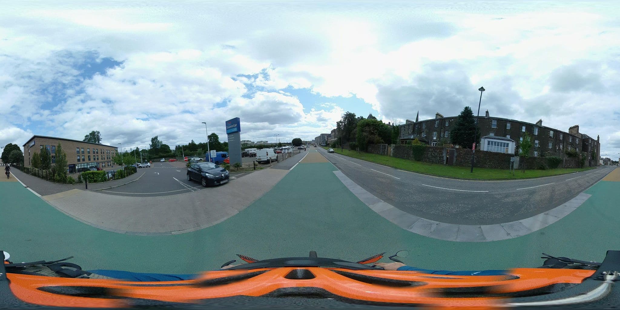 Street view near Travelodge, Stirling — © Walk-Wheel-Cycle-Trust (CC BY-SA · Mapillary)