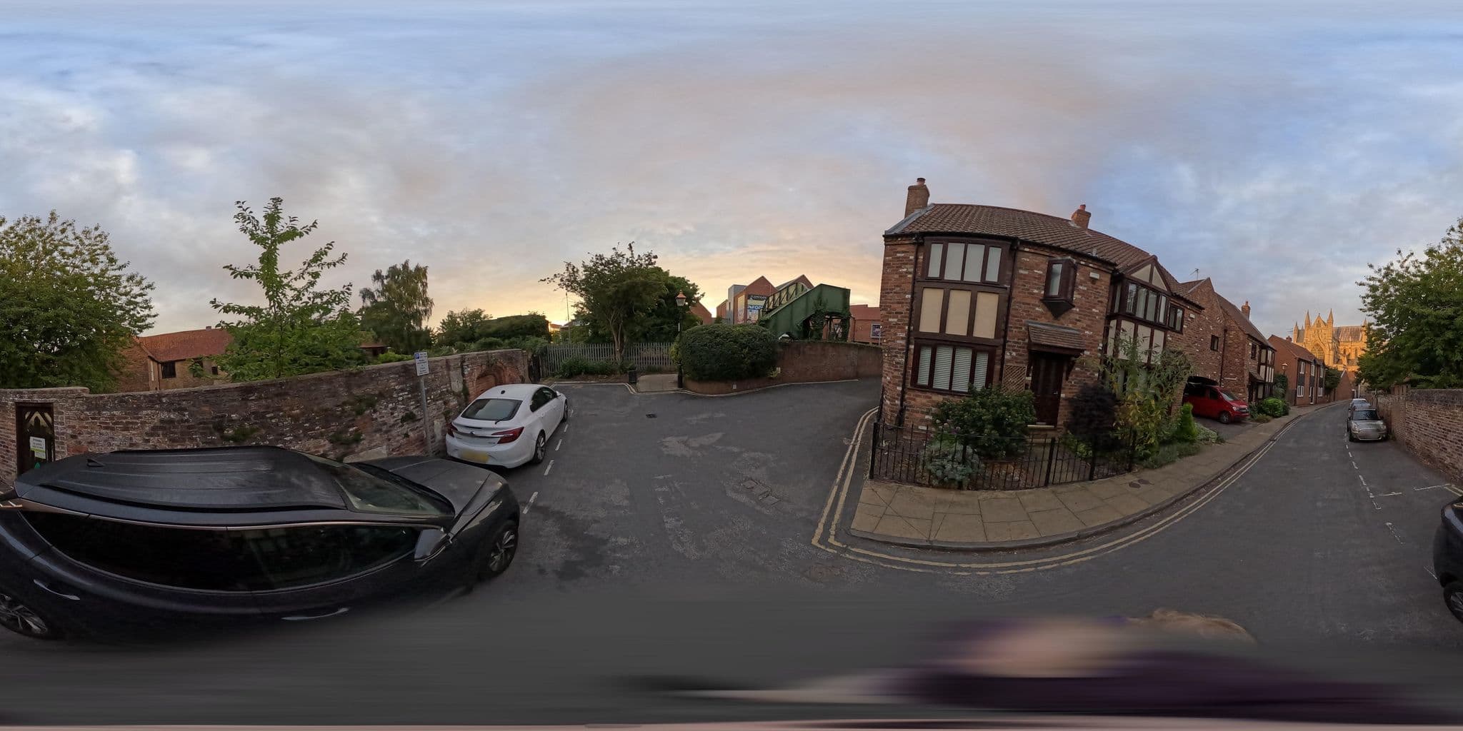 Street view near YHA Beverley Friary, Beverley — © aidan573 (CC BY-SA · Mapillary)