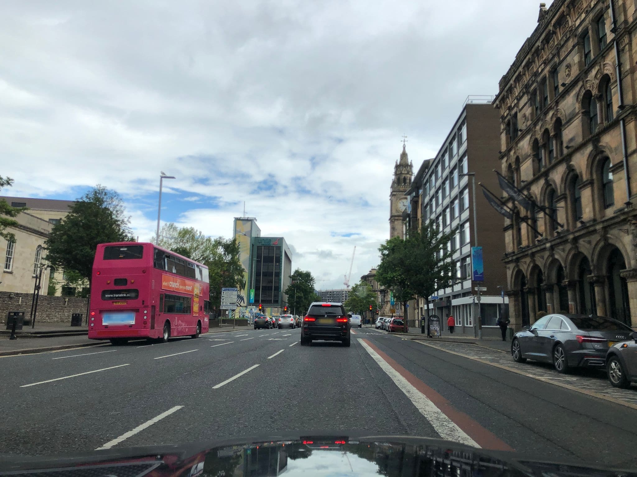 Street view near Malmaison, Belfast — © laye (CC BY-SA · Mapillary)