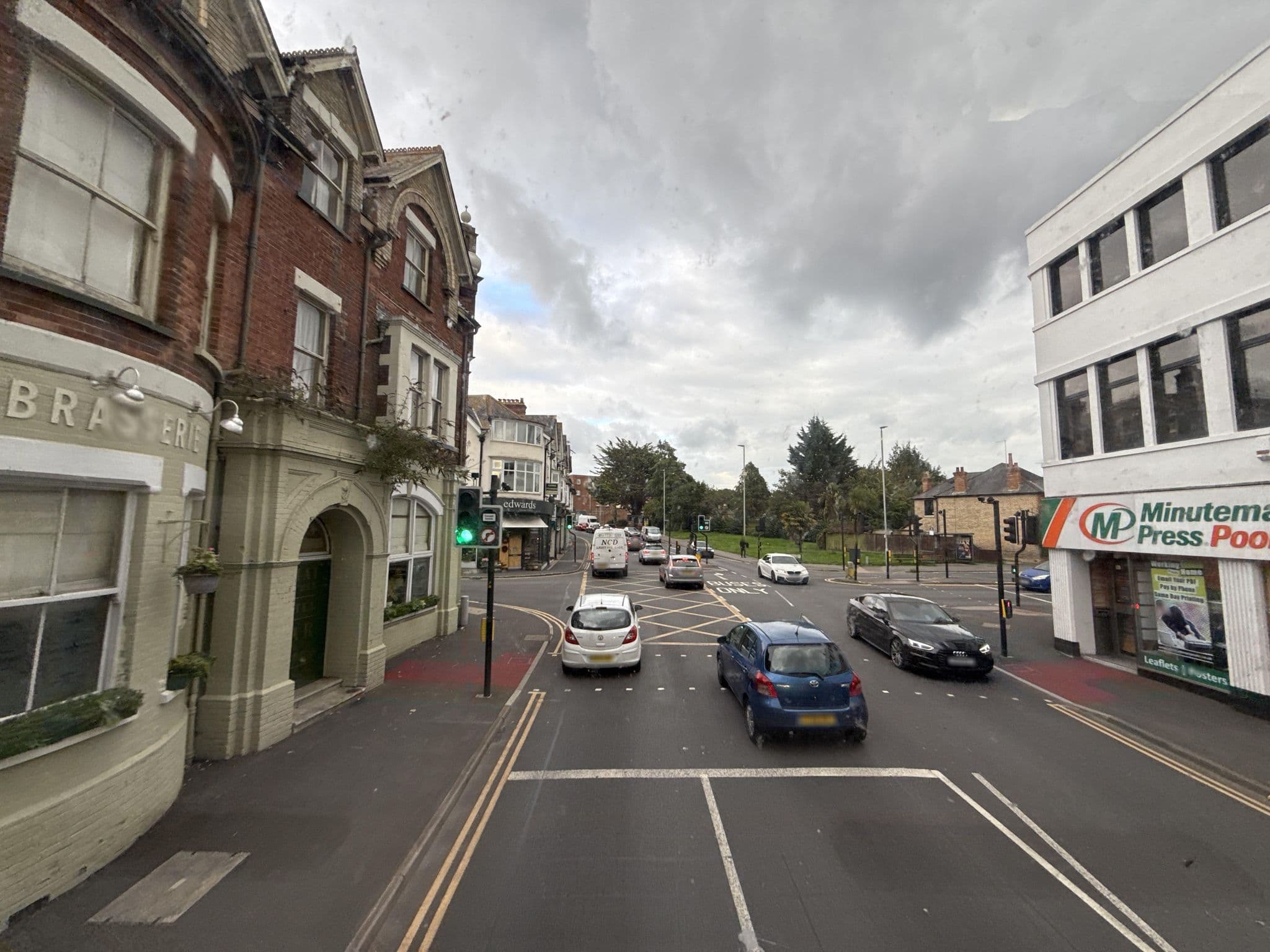 Street view near The Ox, Parkstone — © daddymouse (CC BY-SA · Mapillary)