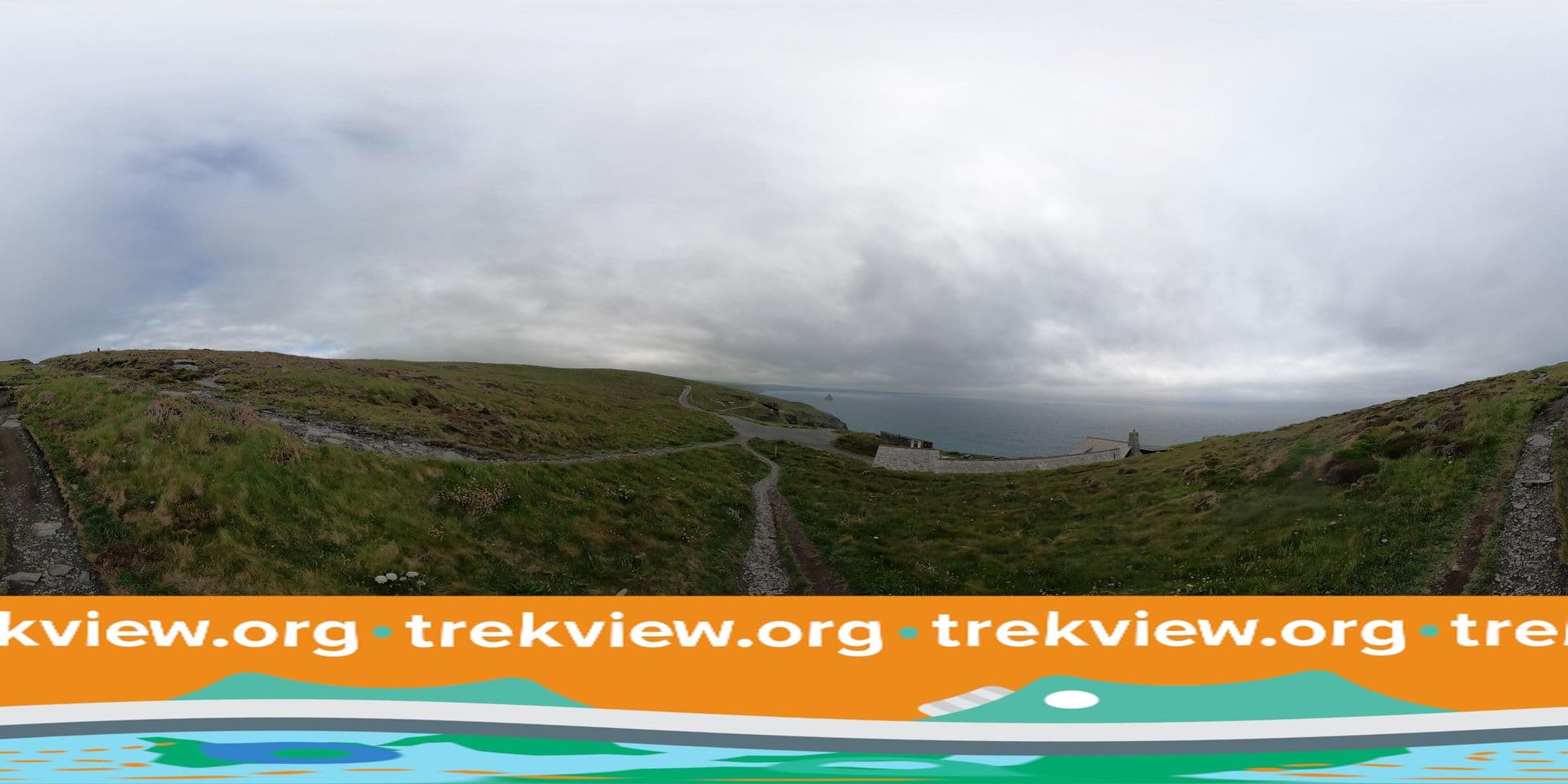 Street view near Tintagel Youth Hostel, Tintagel — © trekviewed (CC BY-SA · Mapillary)
