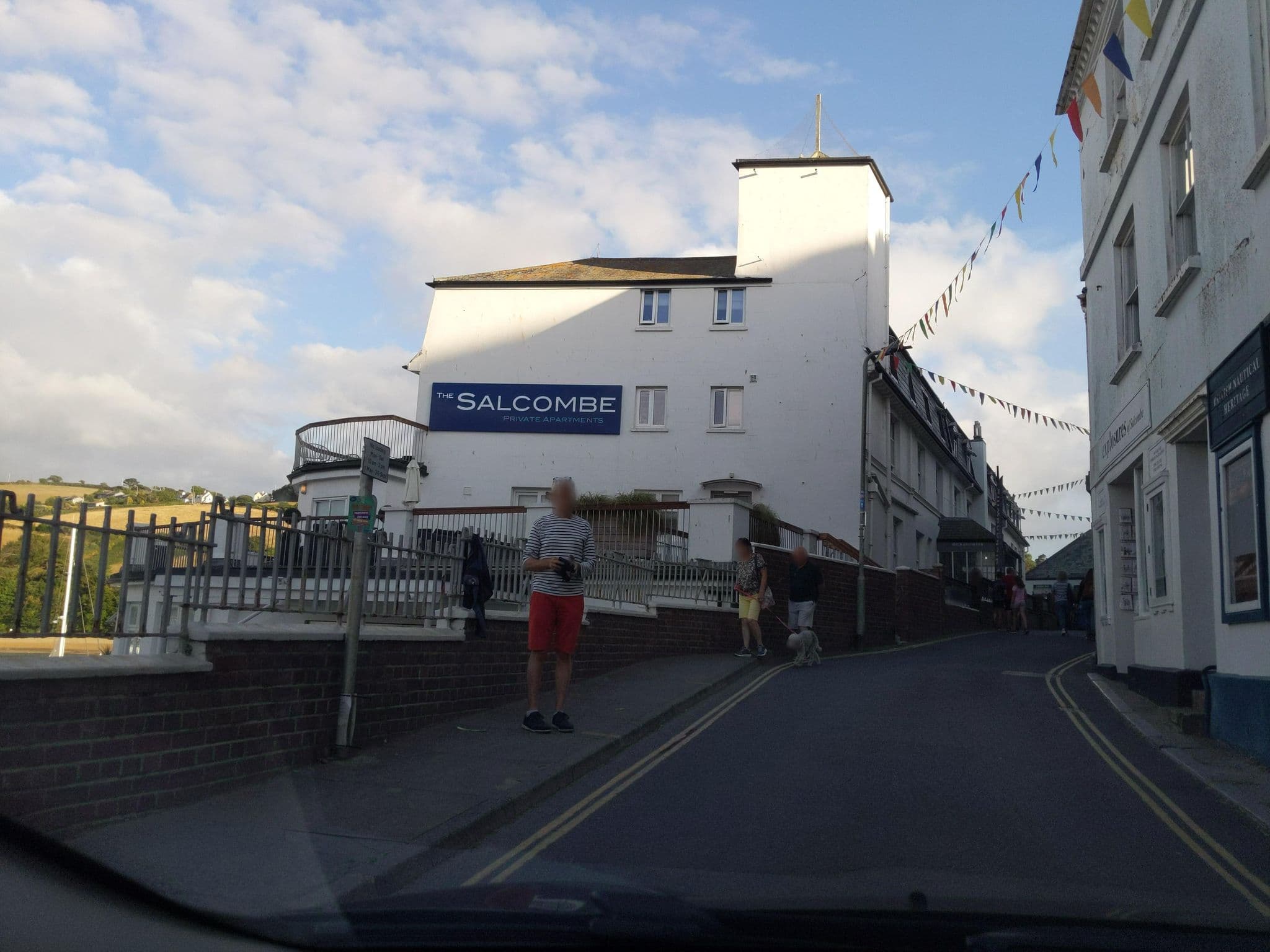 Street view near The Salcombe, Salcombe — © WaggyDog (CC BY-SA · Mapillary)