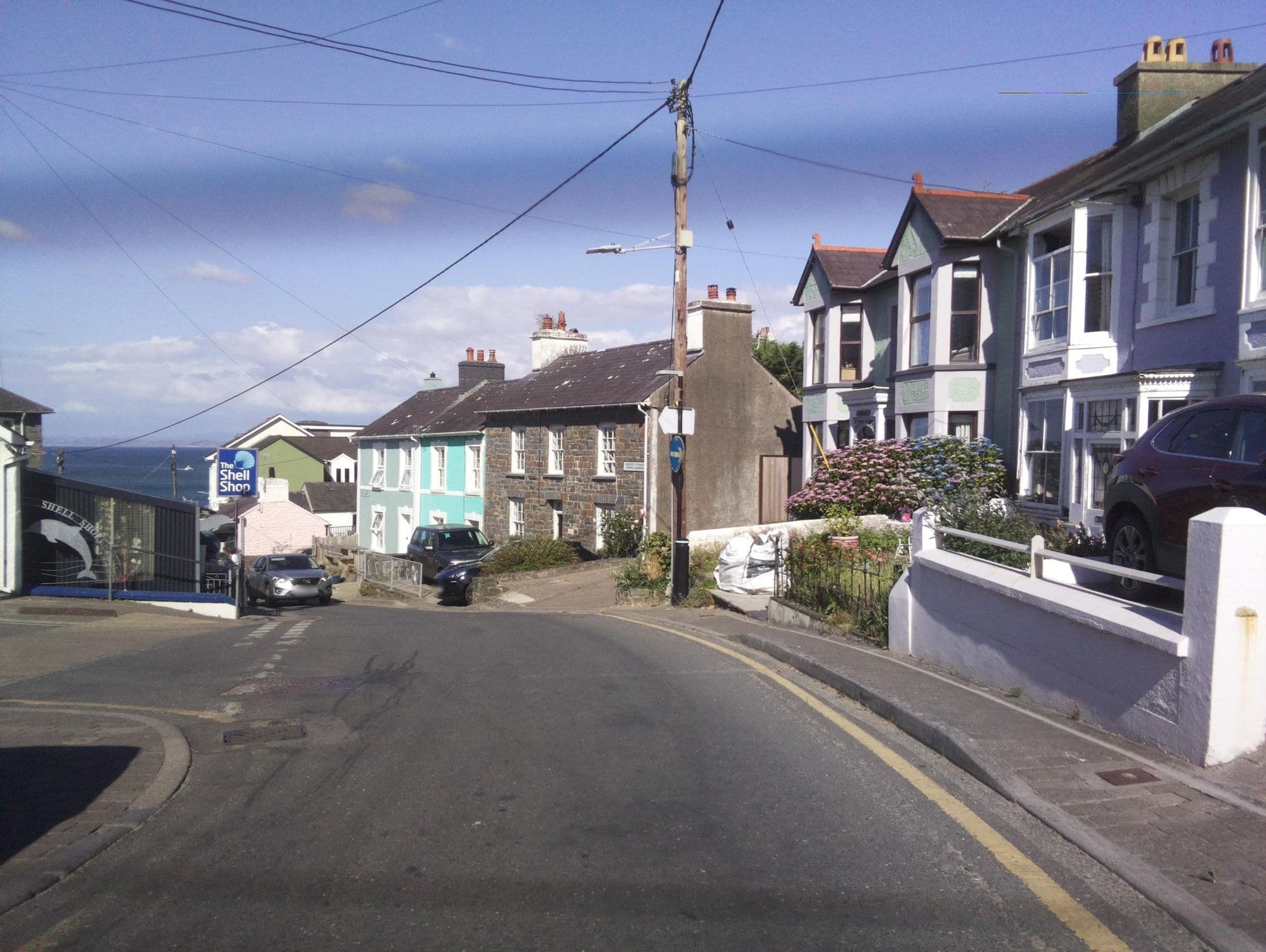 Street view near Louvain, Aberaeron — © southglos (CC BY-SA · Mapillary)