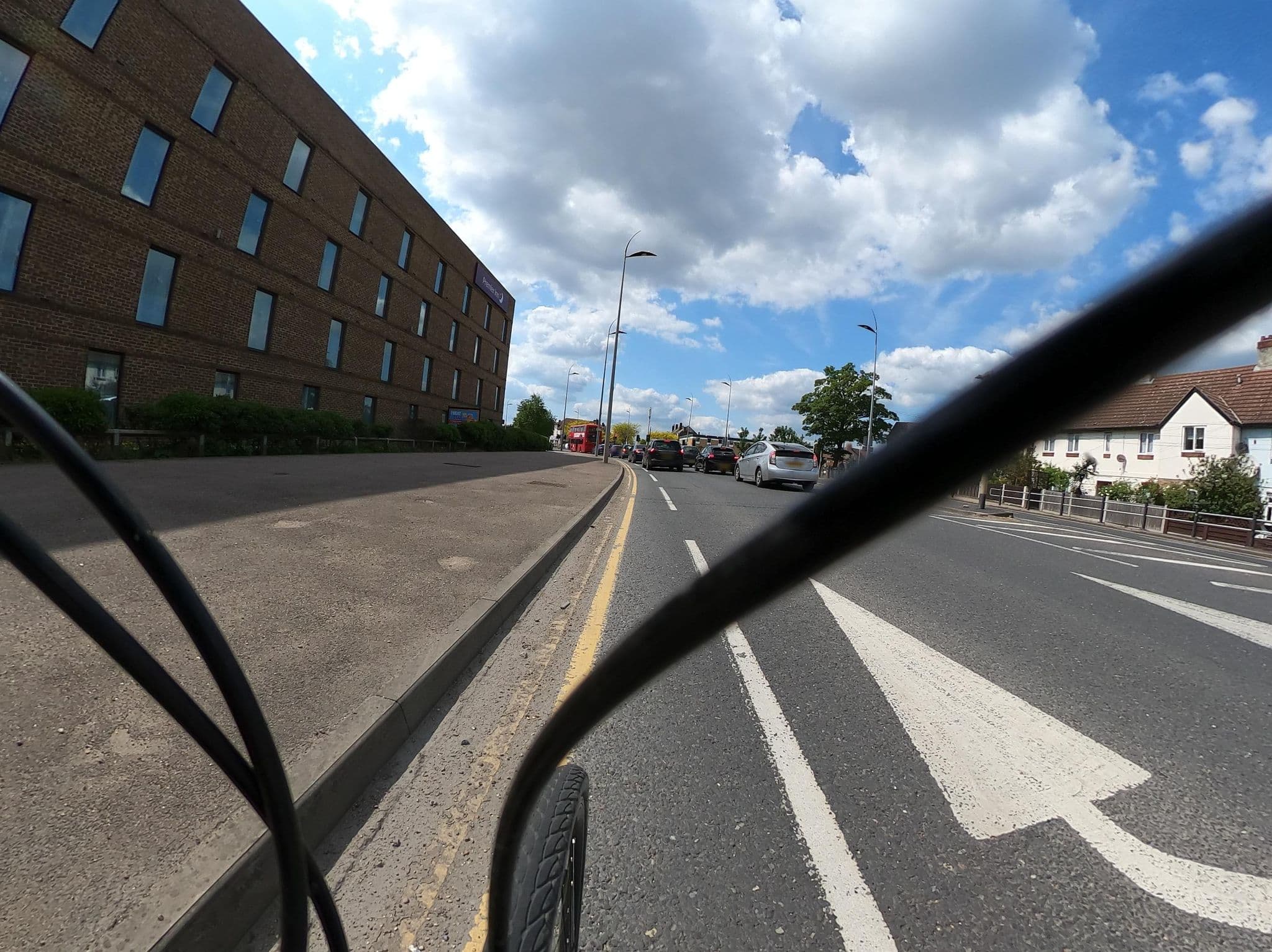 Street view near Premier Inn, Dagenham — © dankarran (CC BY-SA · Mapillary)