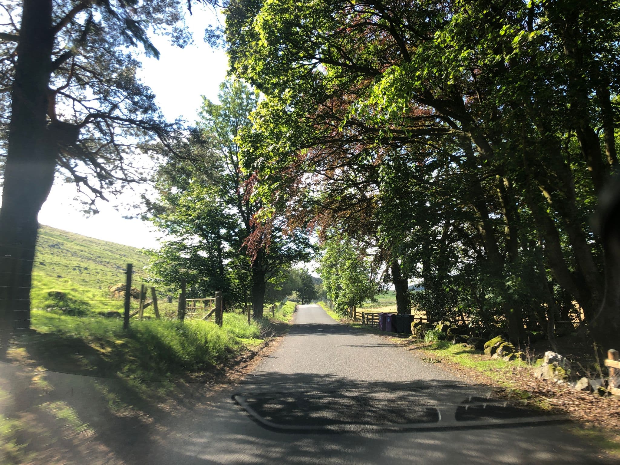 Street view near Whitehillocks Farm House, Kirriemuir — © drnoble (CC BY-SA · Mapillary)