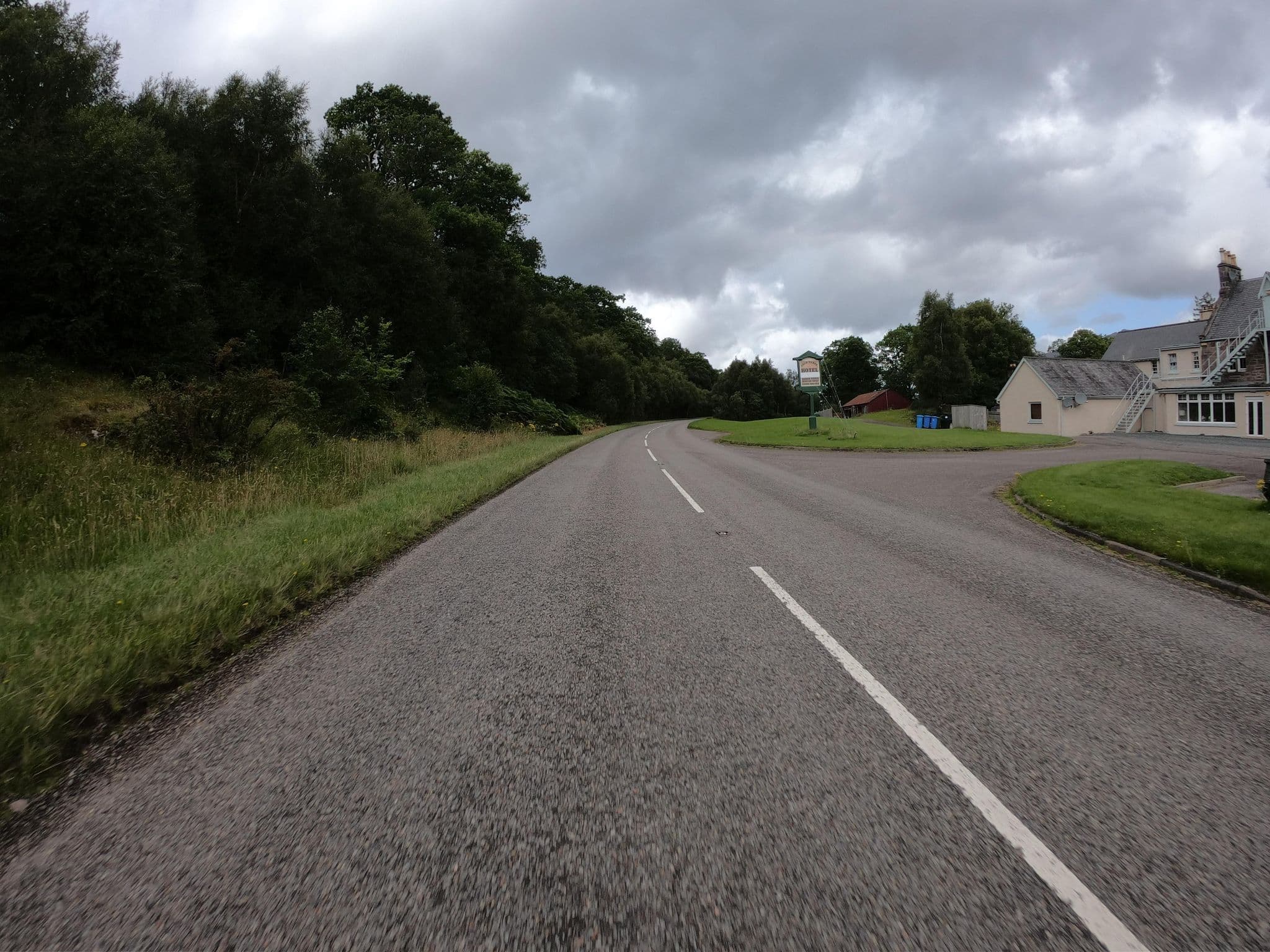 Street view near Loch Maree Hotel, Ullapool
