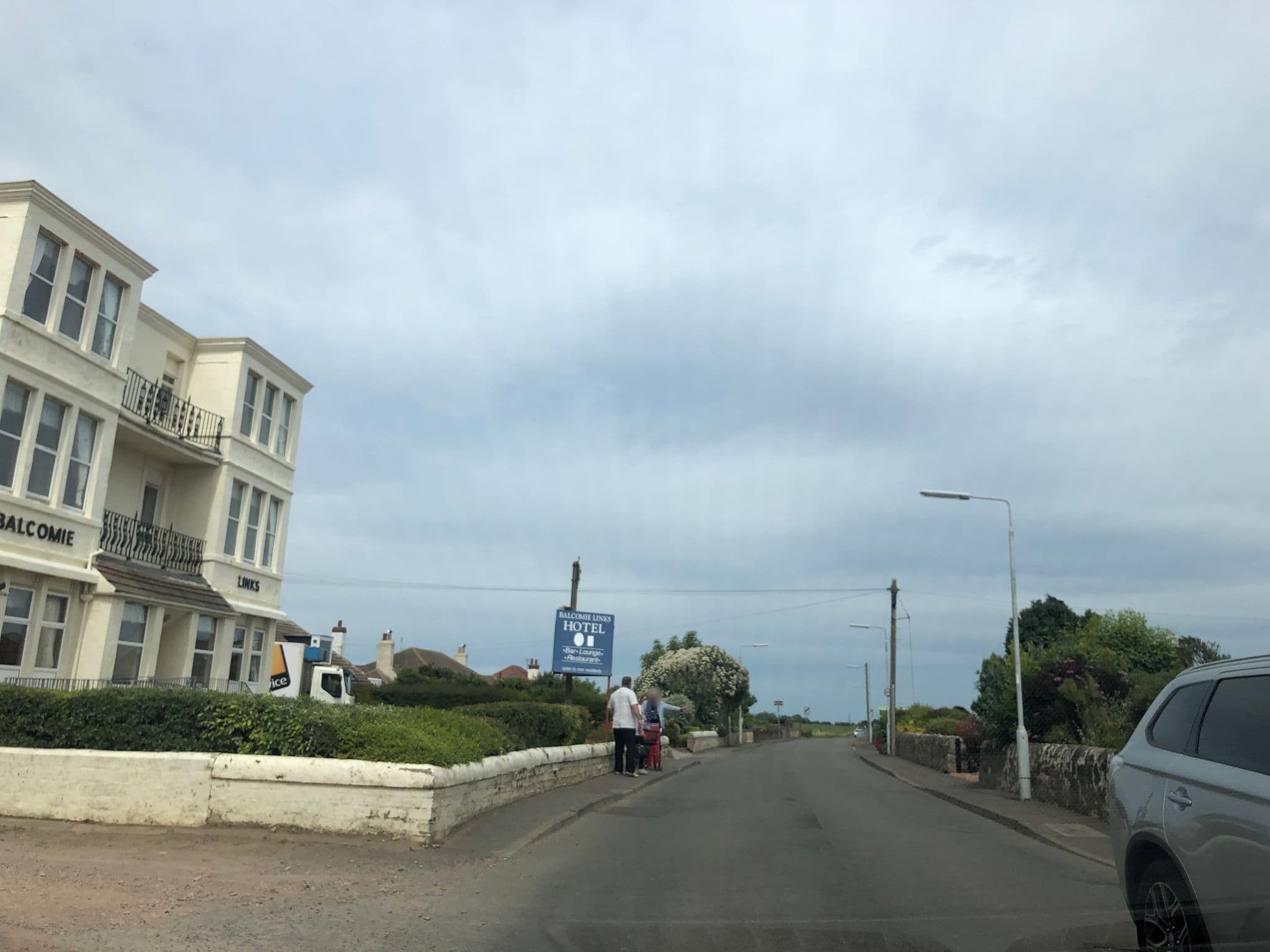 Street view near Balcomie Links Hotel, Crail — © drnoble (CC BY-SA · Mapillary)