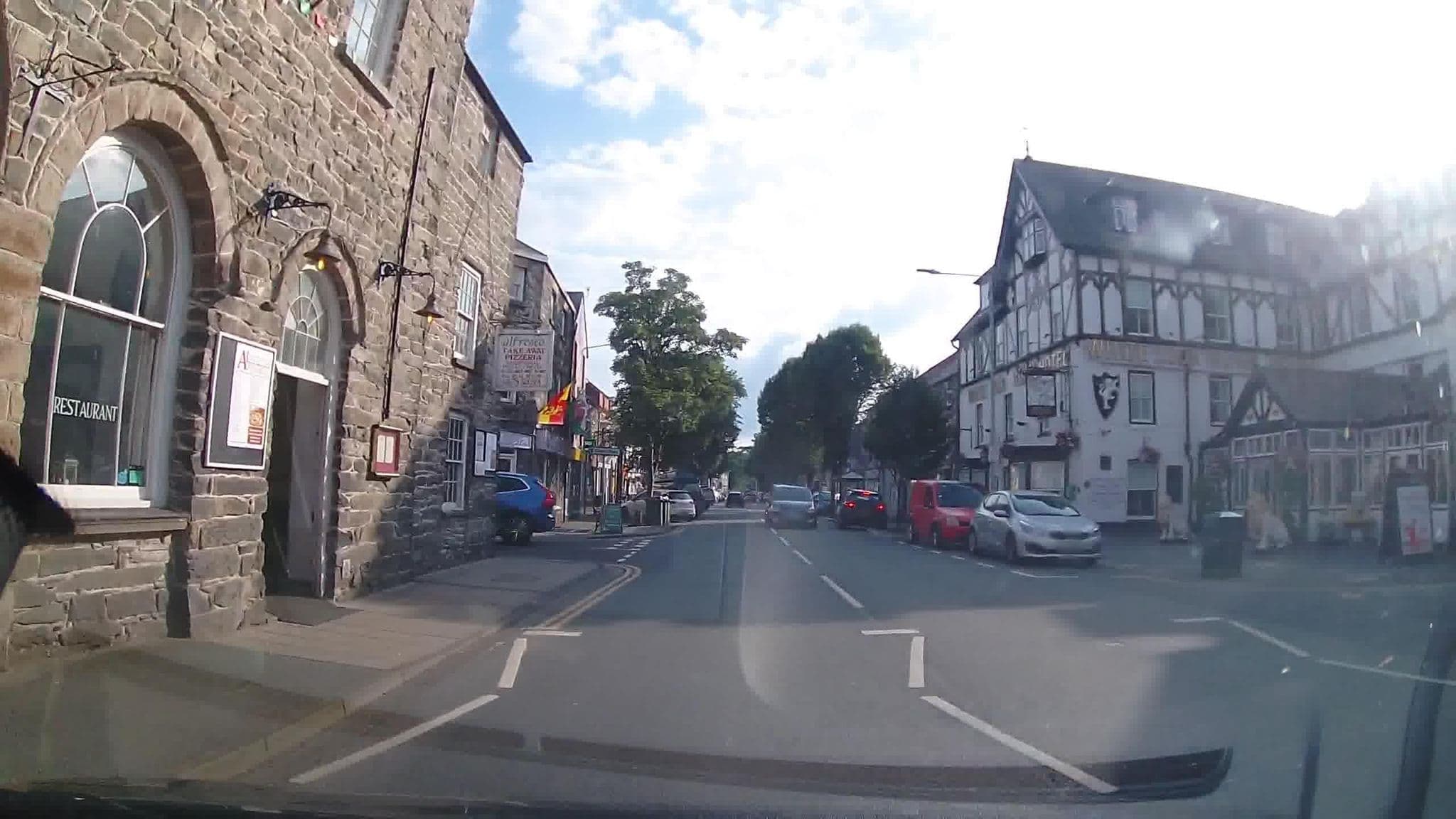 Street view near The Goat Hotel, Bala — © trigpoint (CC BY-SA · Mapillary)