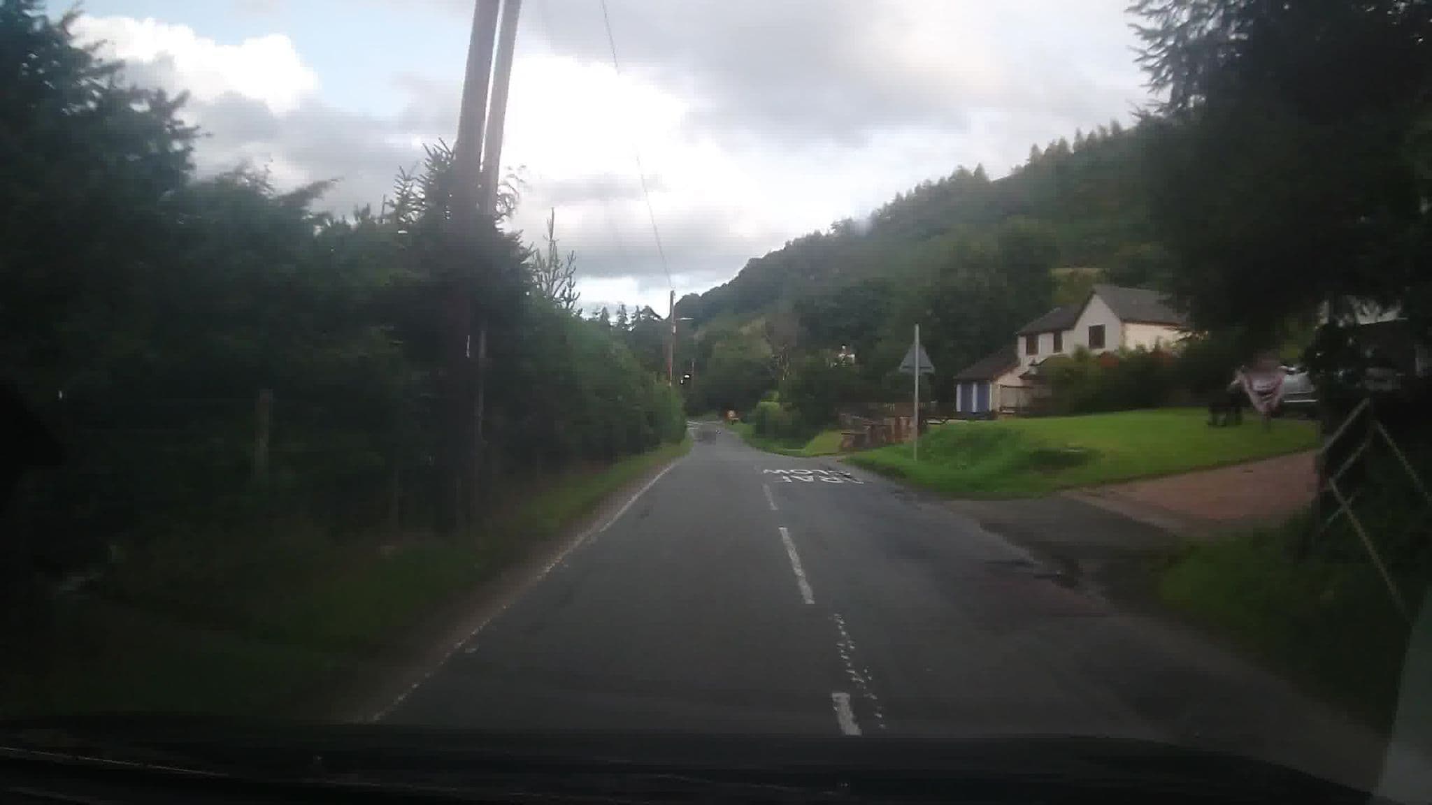 Street view near Minafon Holiday Home Caravan Site, Llanfyllin — © trigpoint (CC BY-SA · Mapillary)